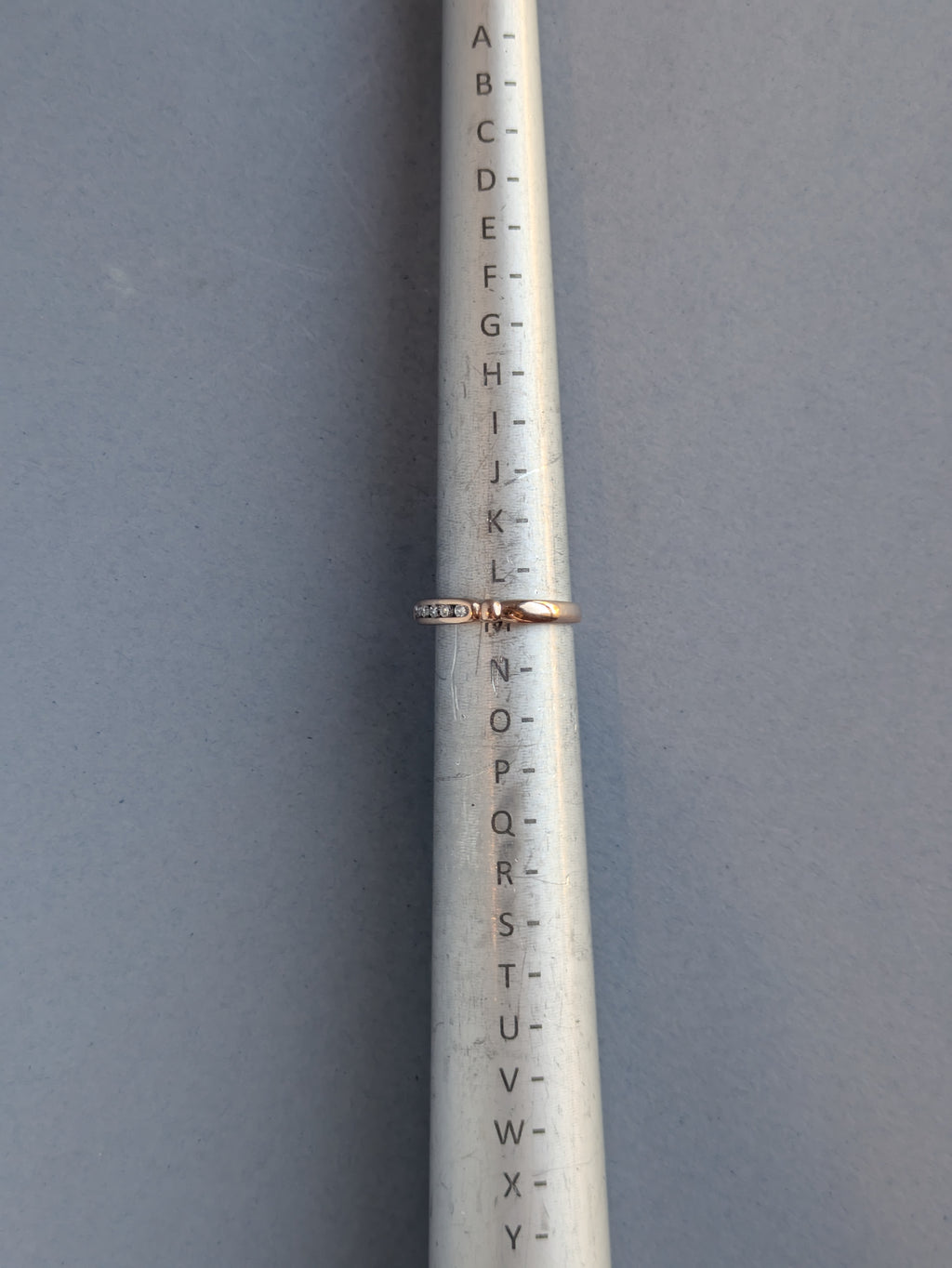 Rose Gold Diamond Band