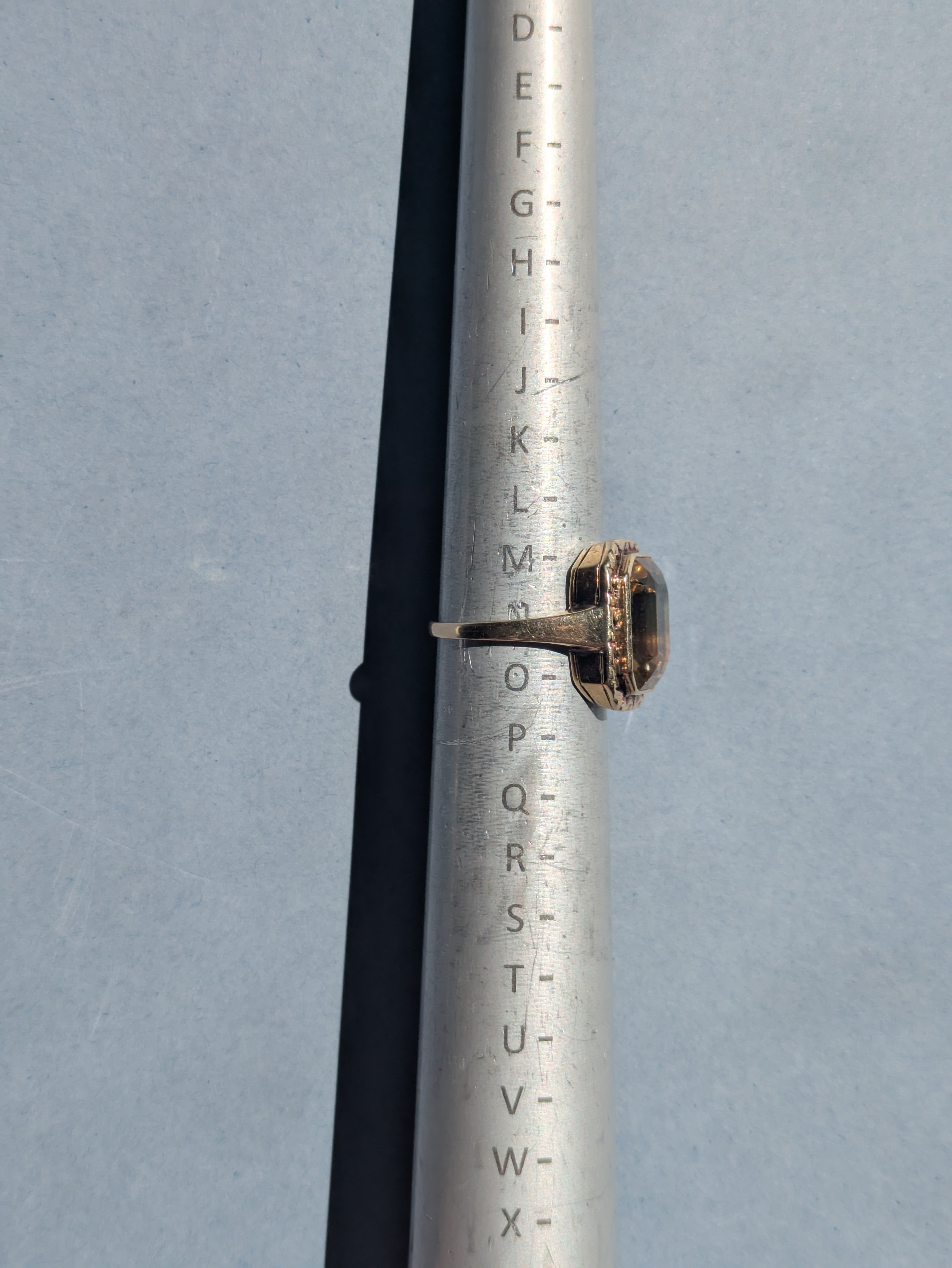 Citrine Cocktail Ring