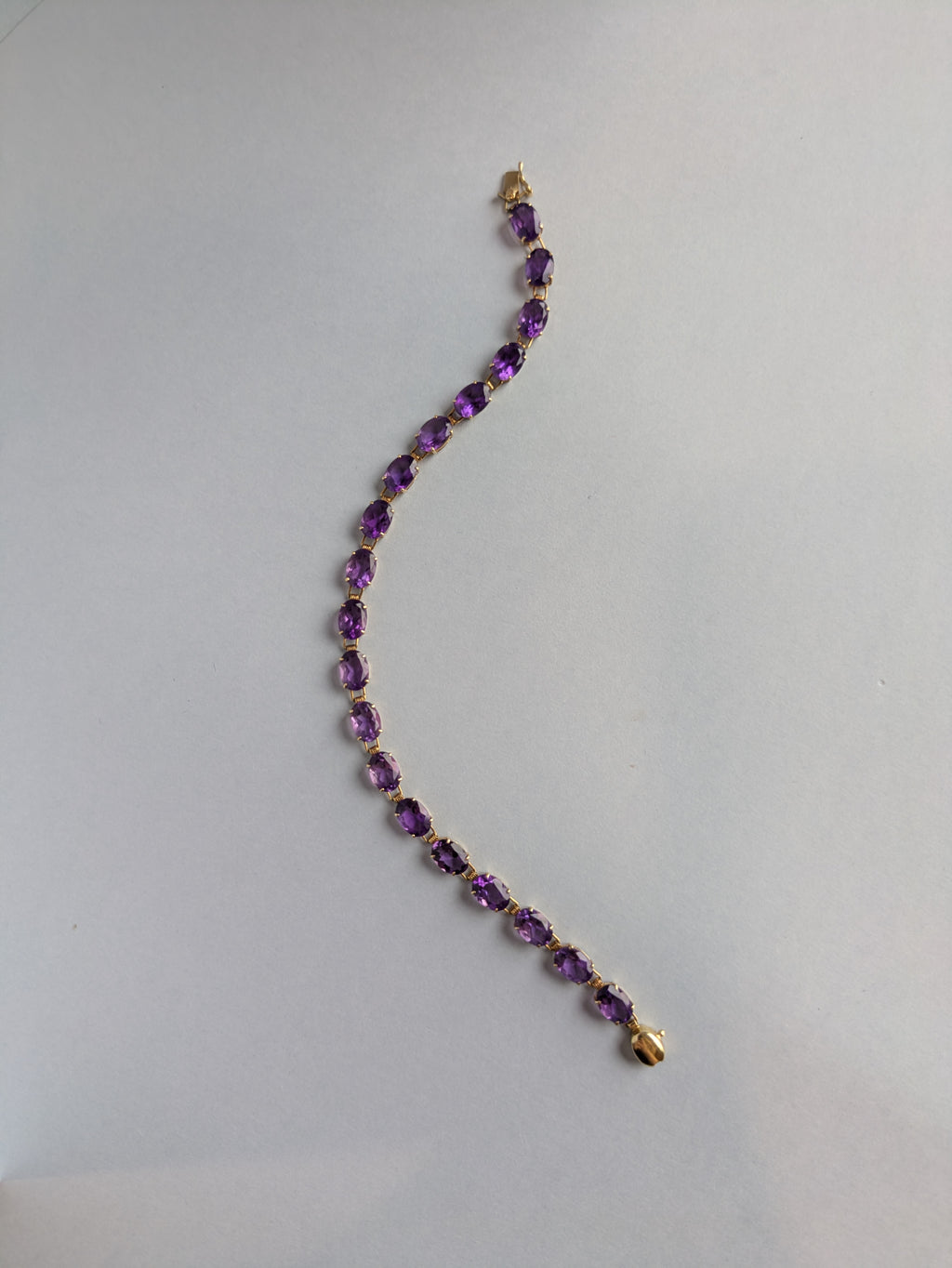 Amethyst Tennis Bracelet