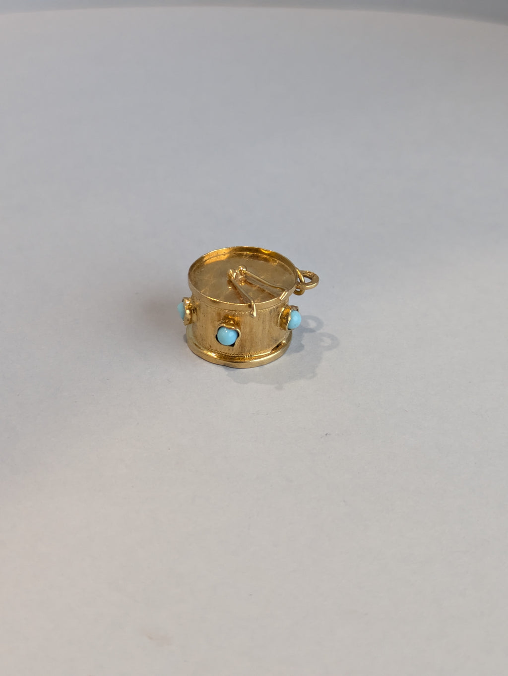 Turquoise Drummer Pendant