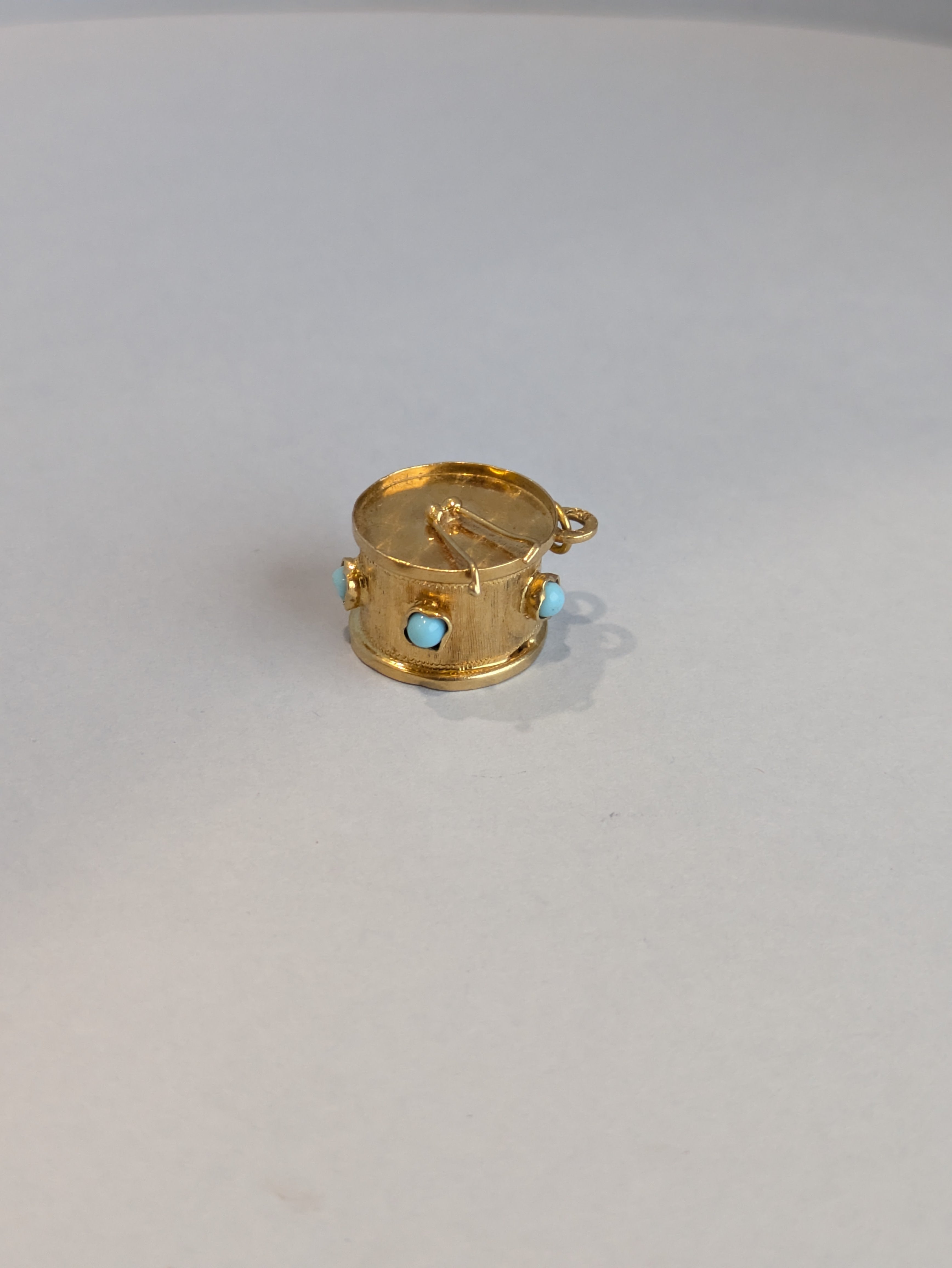 Turquoise Drummer Pendant