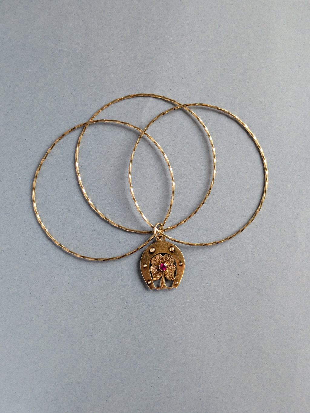 Lucky Triplet Bangle