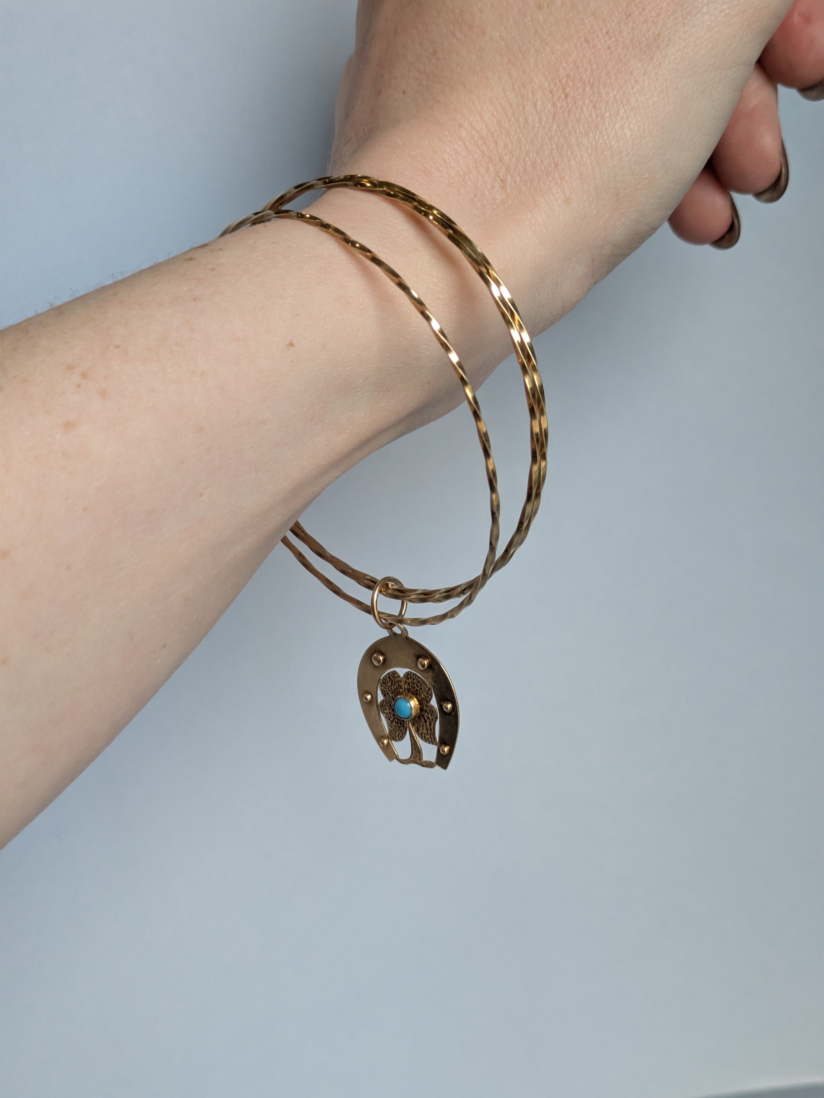 Lucky Triplet Bangle