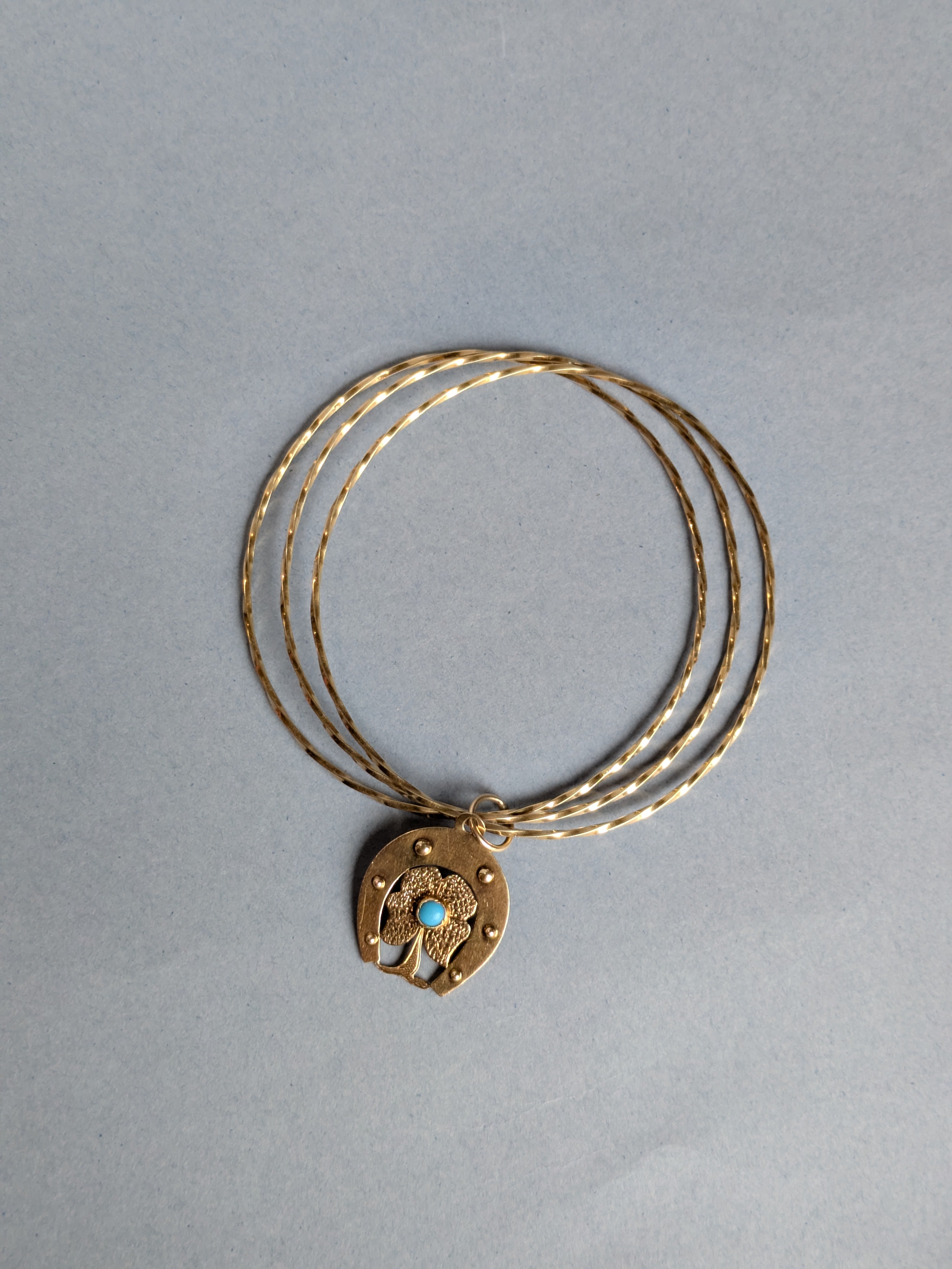 Lucky Triplet Bangle