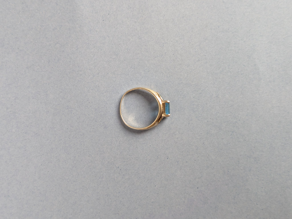 Topaz Trilogy ring