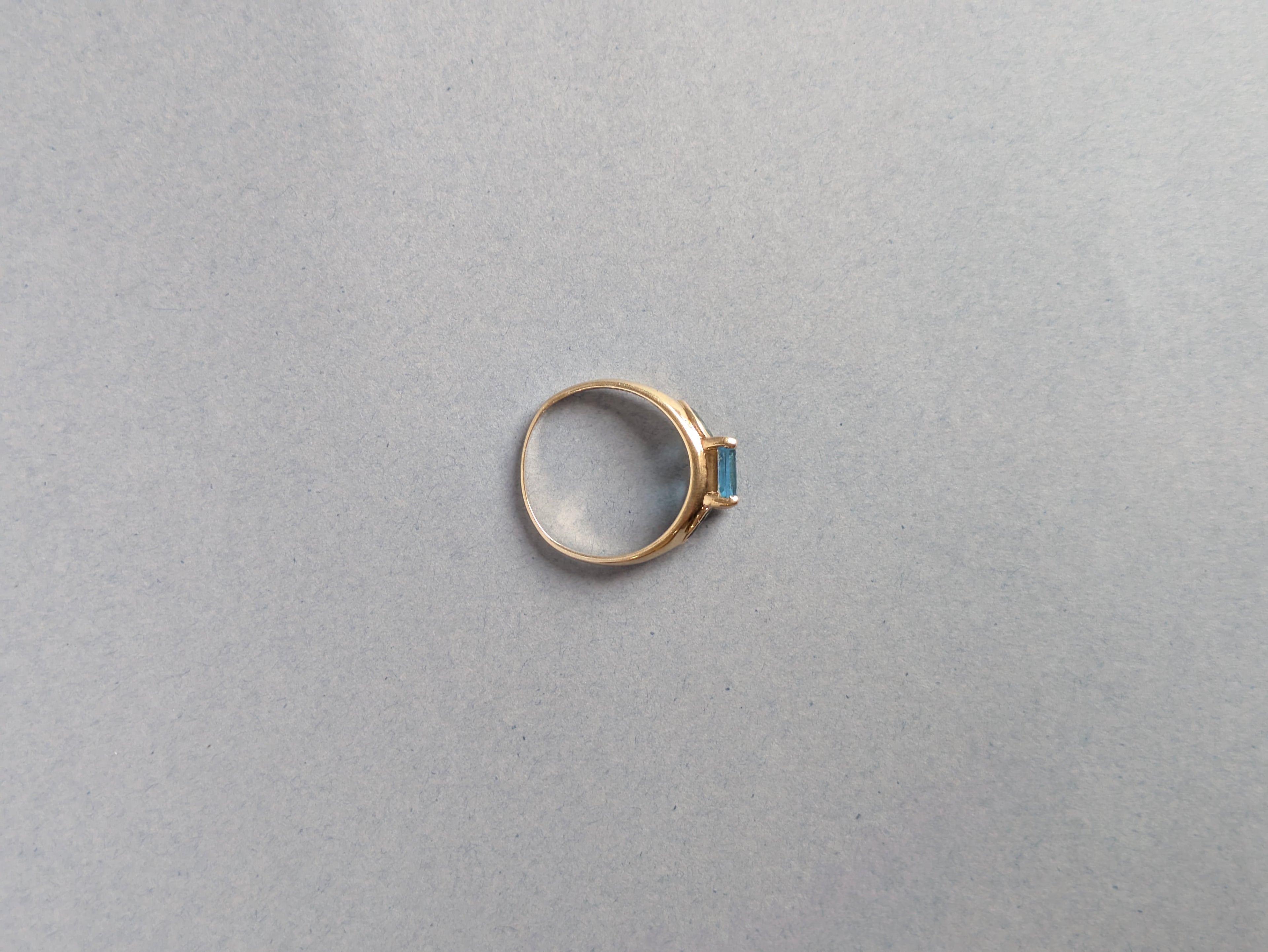 Topaz Trilogy ring