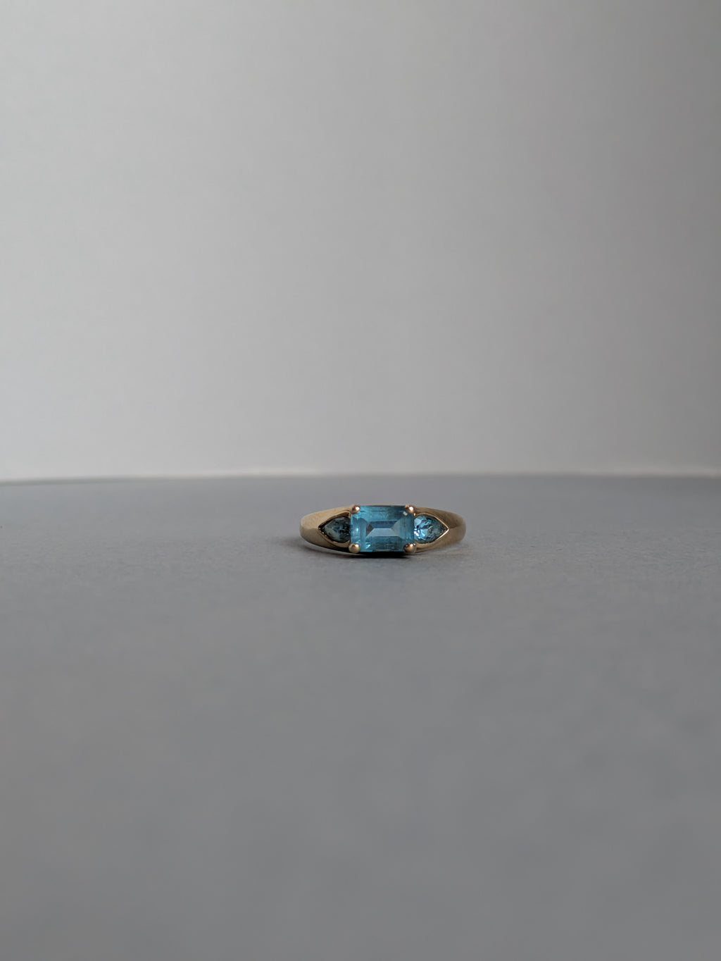 Topaz Trilogy ring