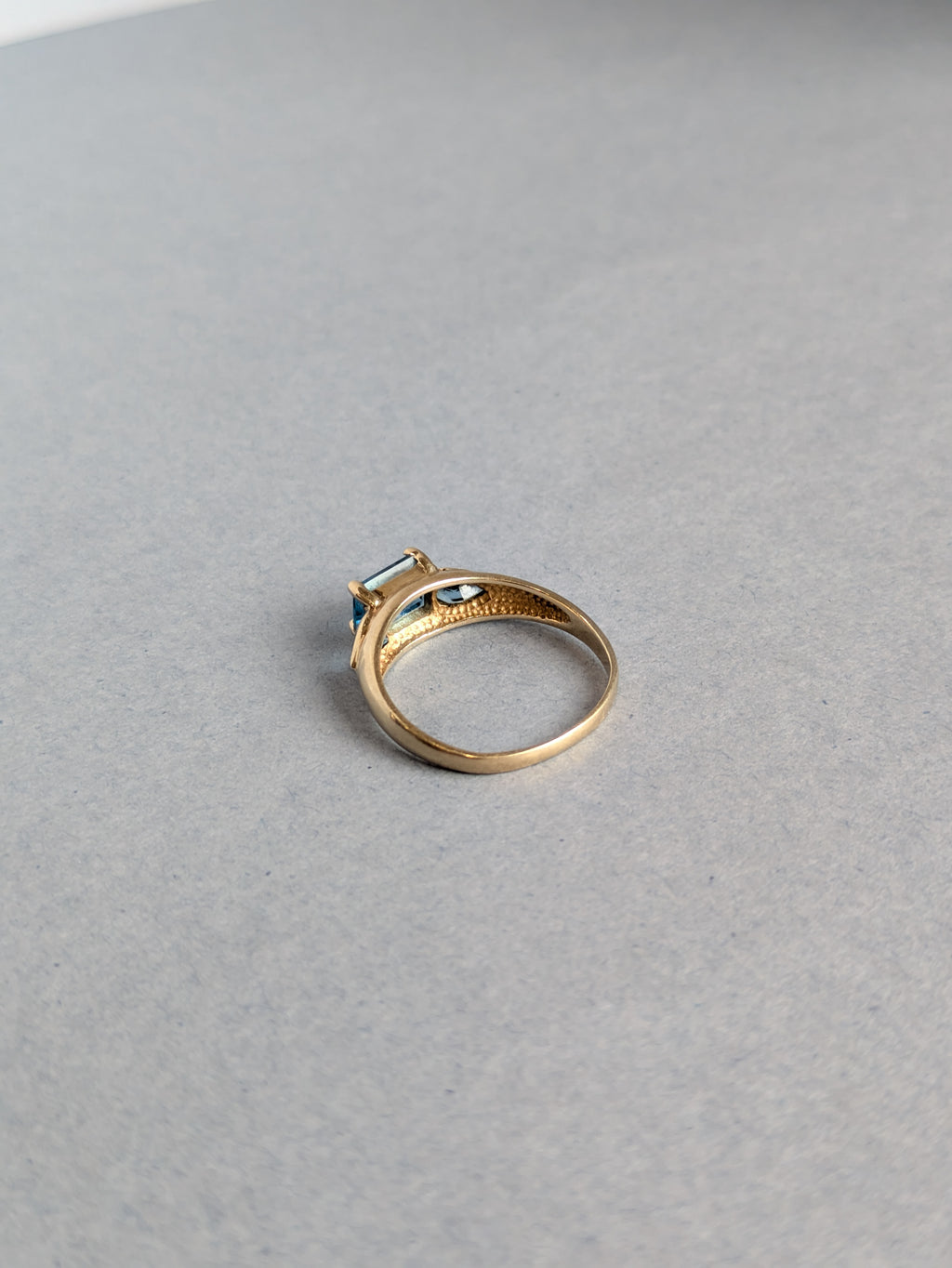 Topaz Trilogy ring