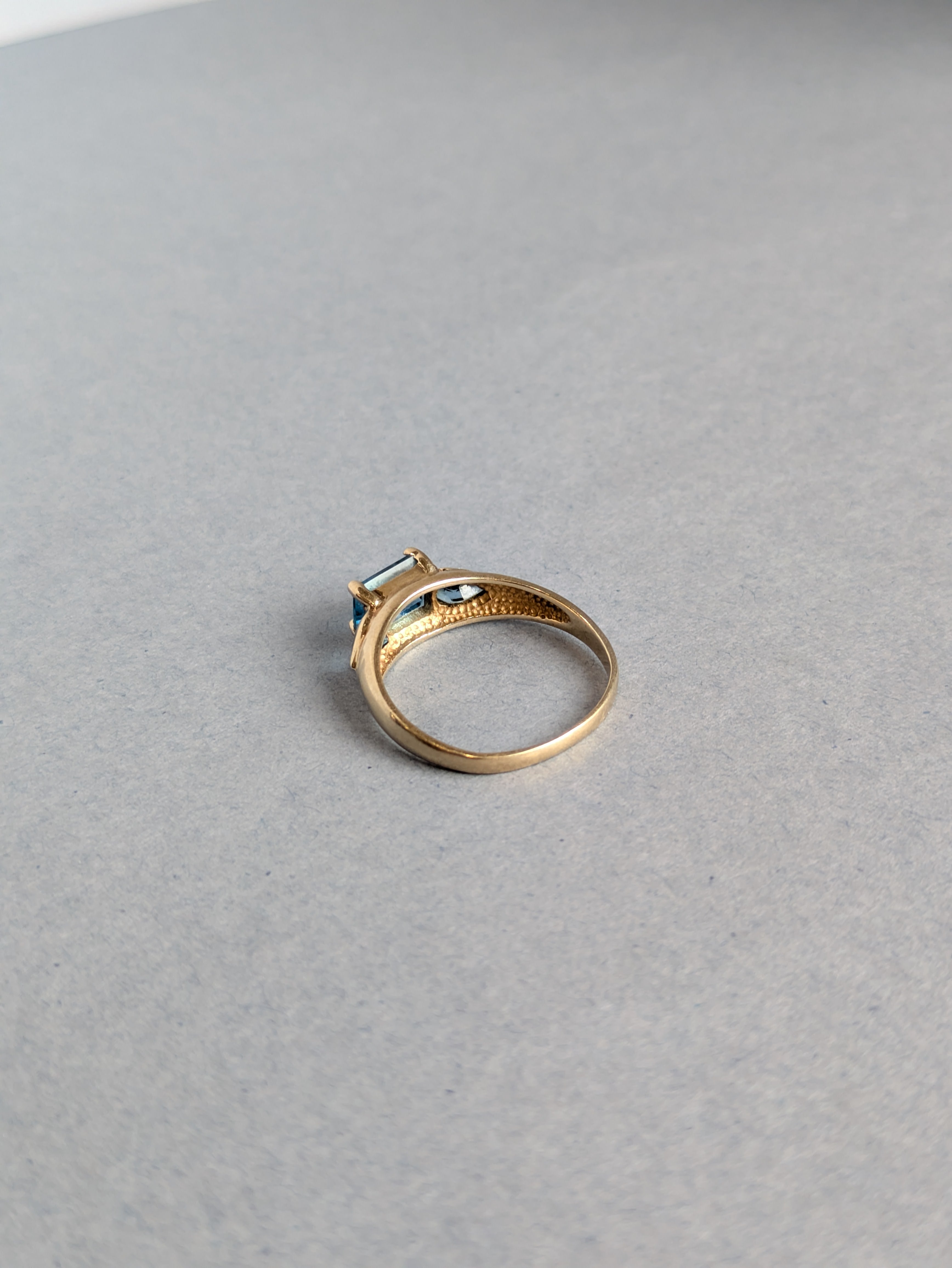 Topaz Trilogy ring