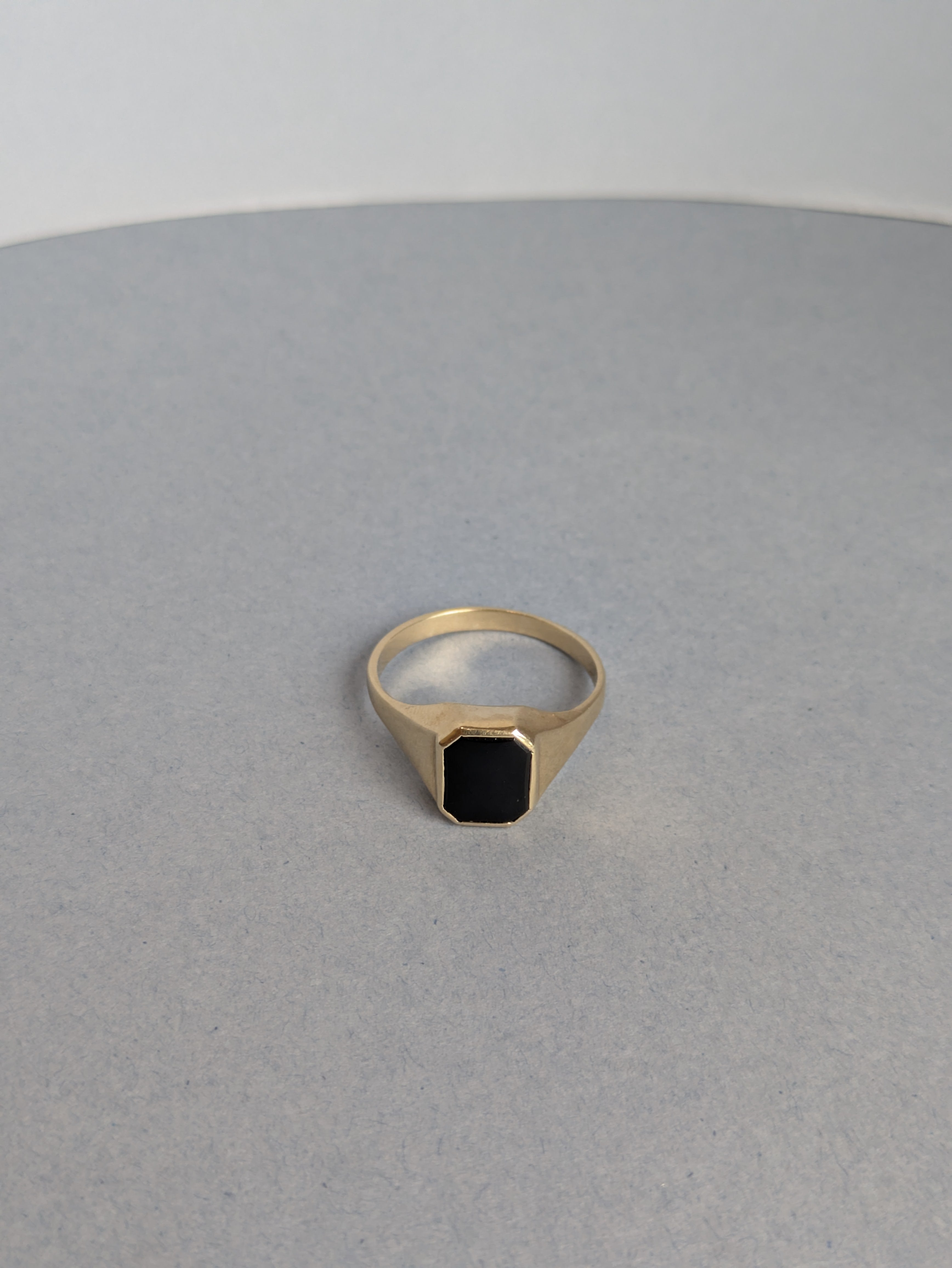 Onyx Signet ring