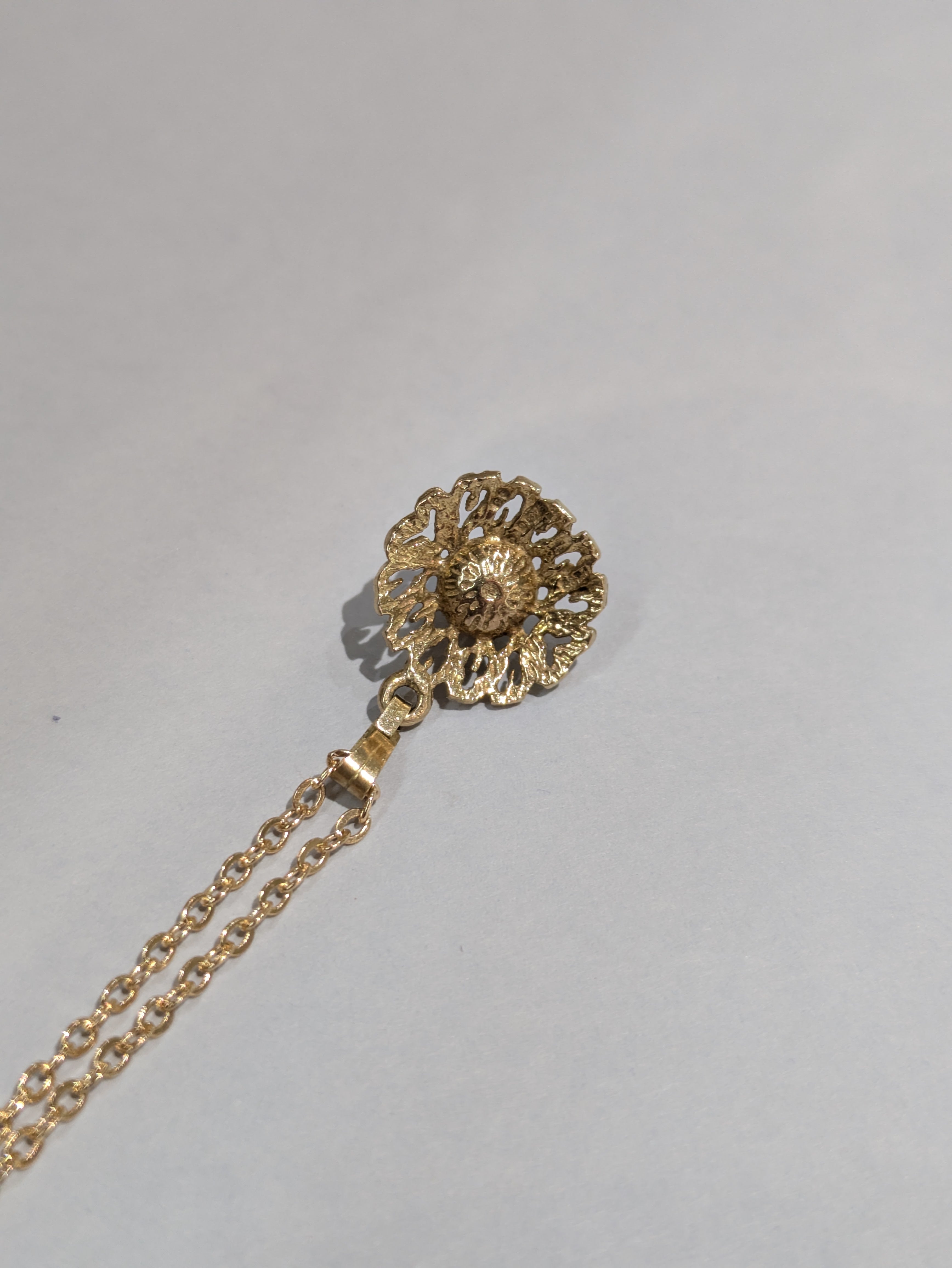 Abstract Pearl Pendant