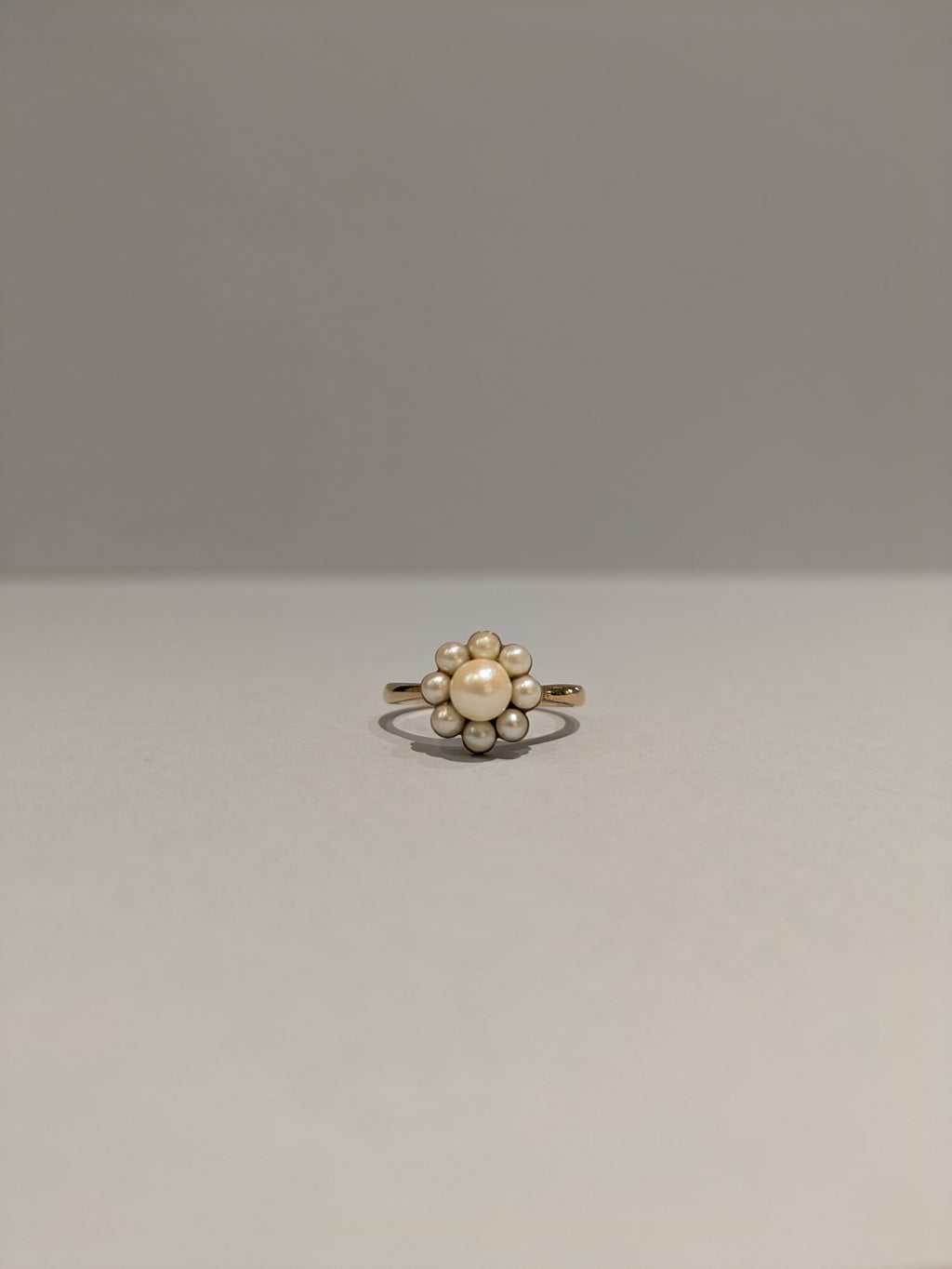 Pearl Cluster Ring