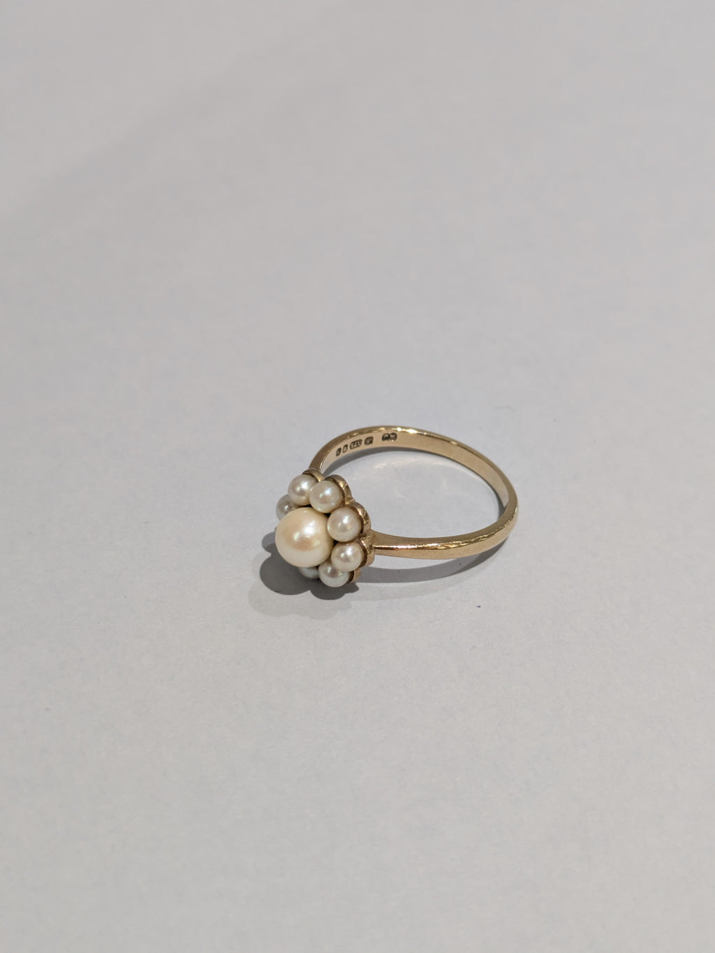 Pearl Cluster Ring