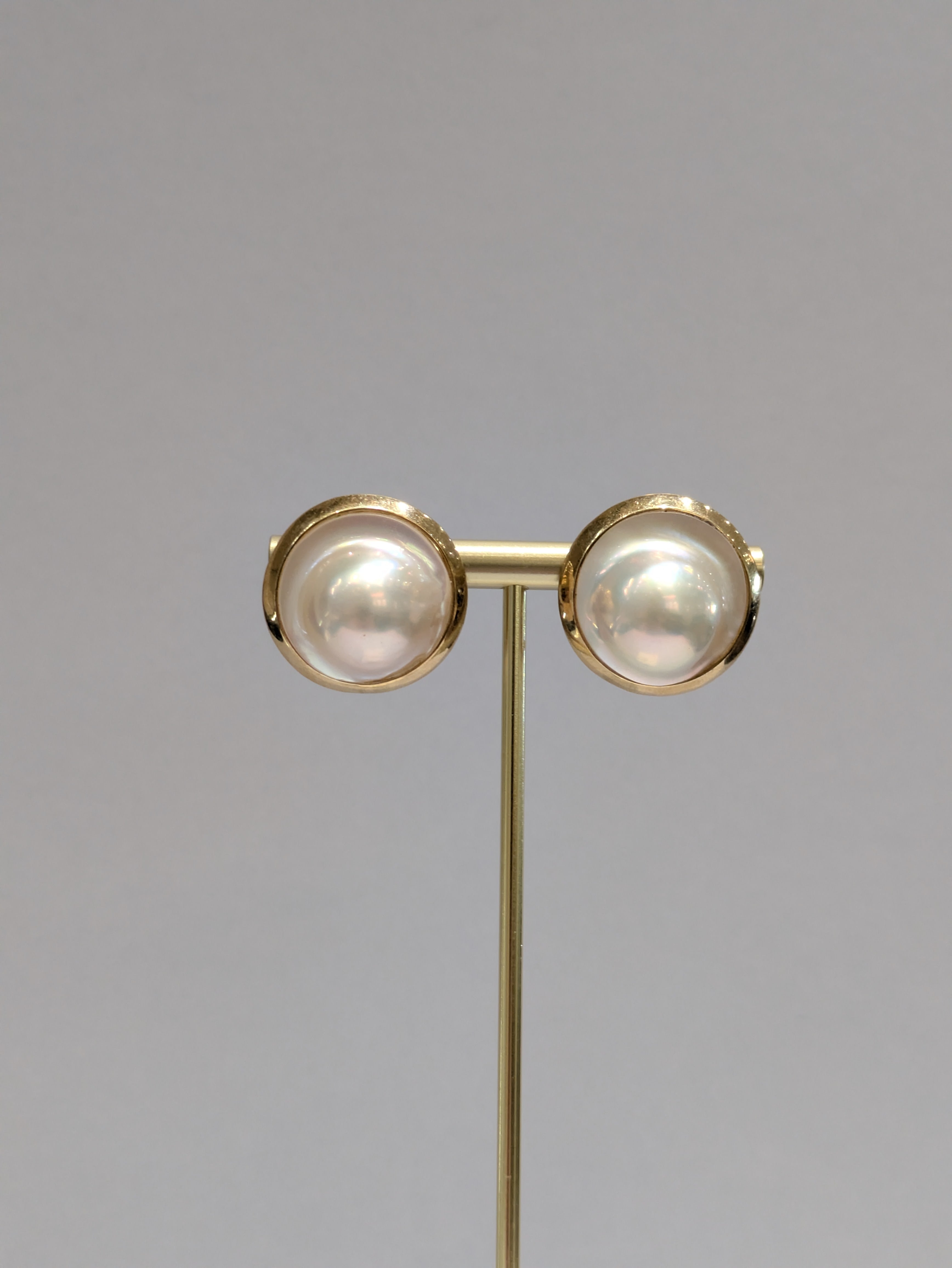 Mabe Pearl Earrings
