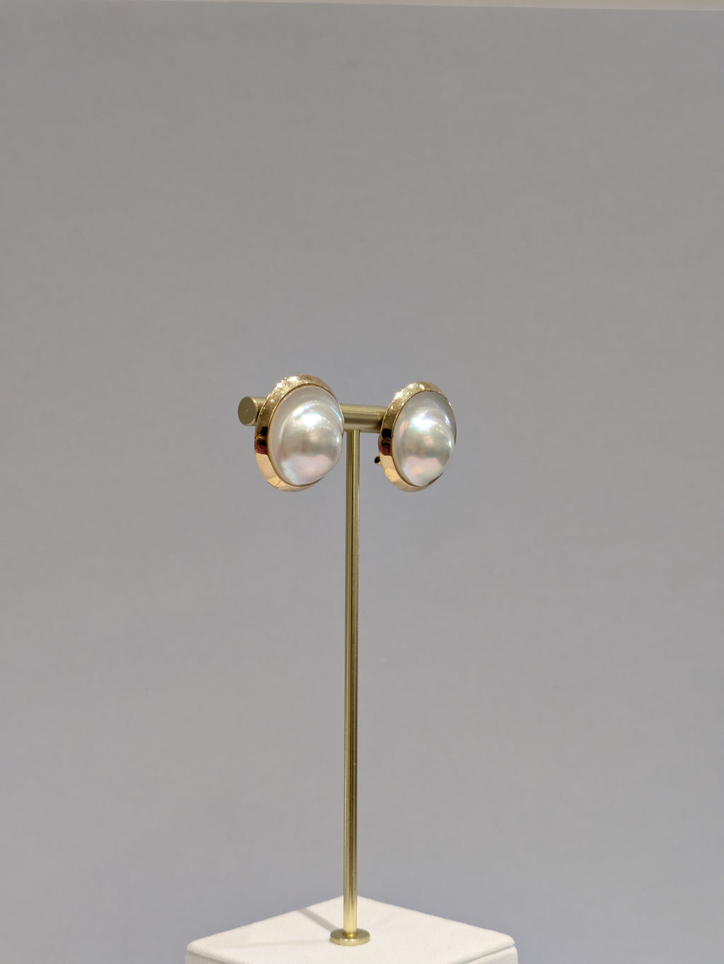 Mabe Pearl Earrings