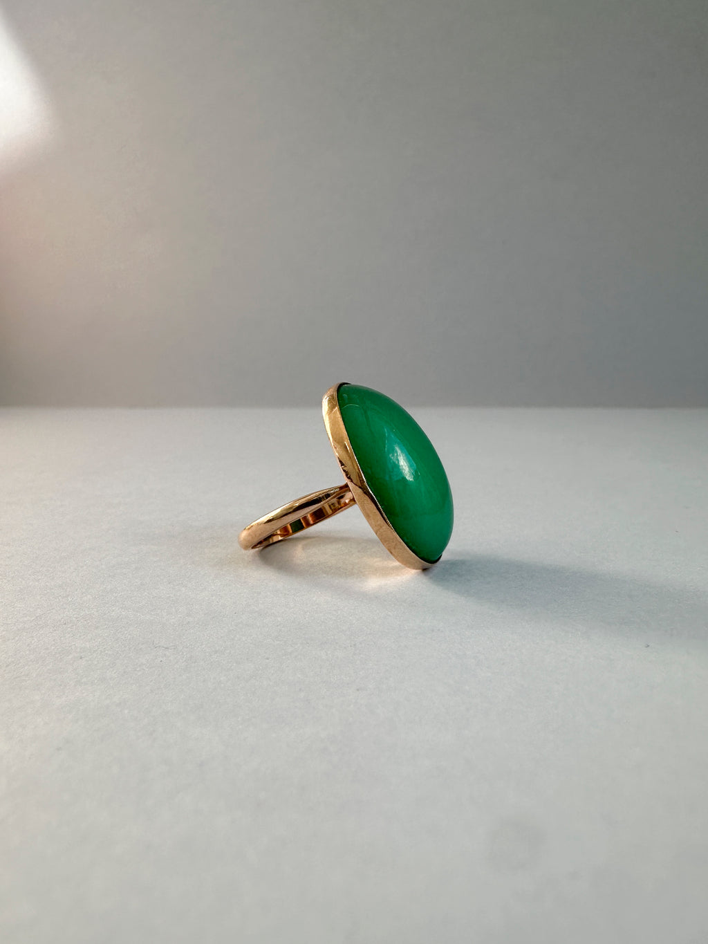 Australian Chrysoprase Ring