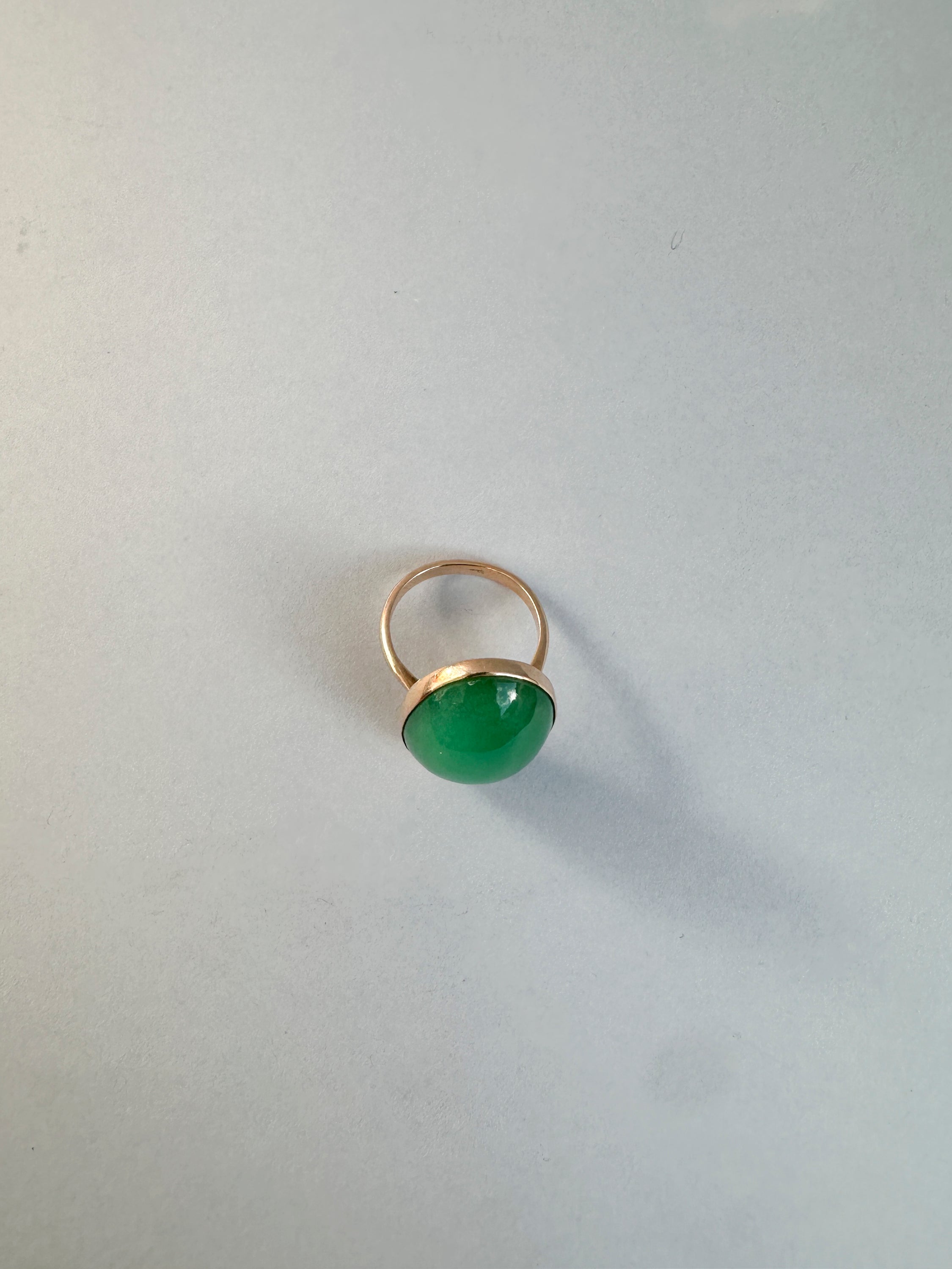 Australian Chrysoprase Ring