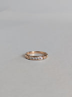 Rose Gold Diamond Band