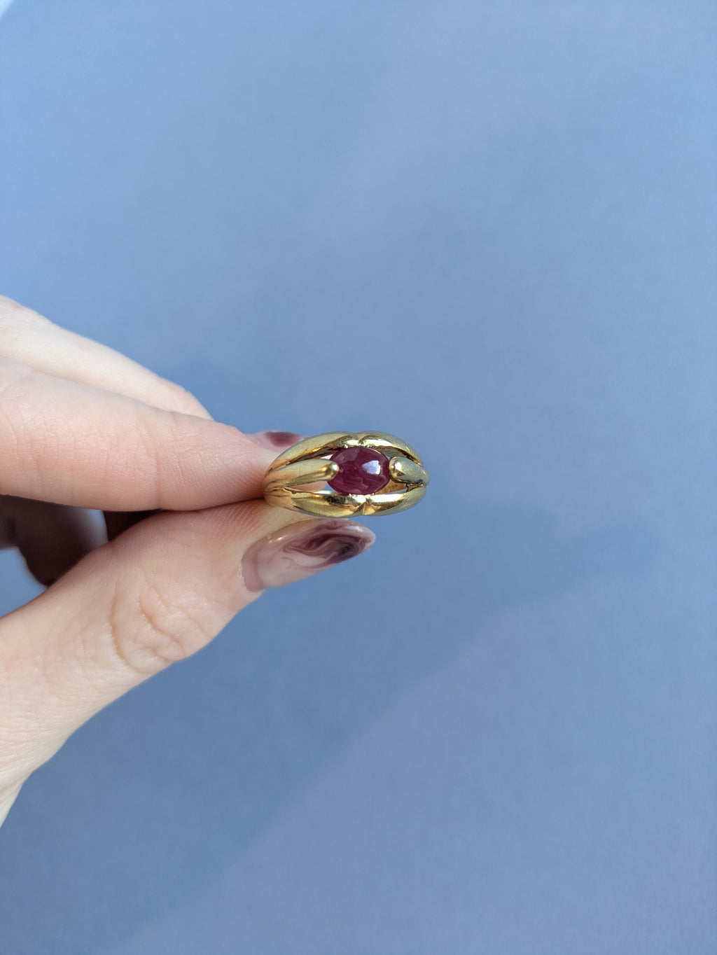 18ct Gold Ruby Ring