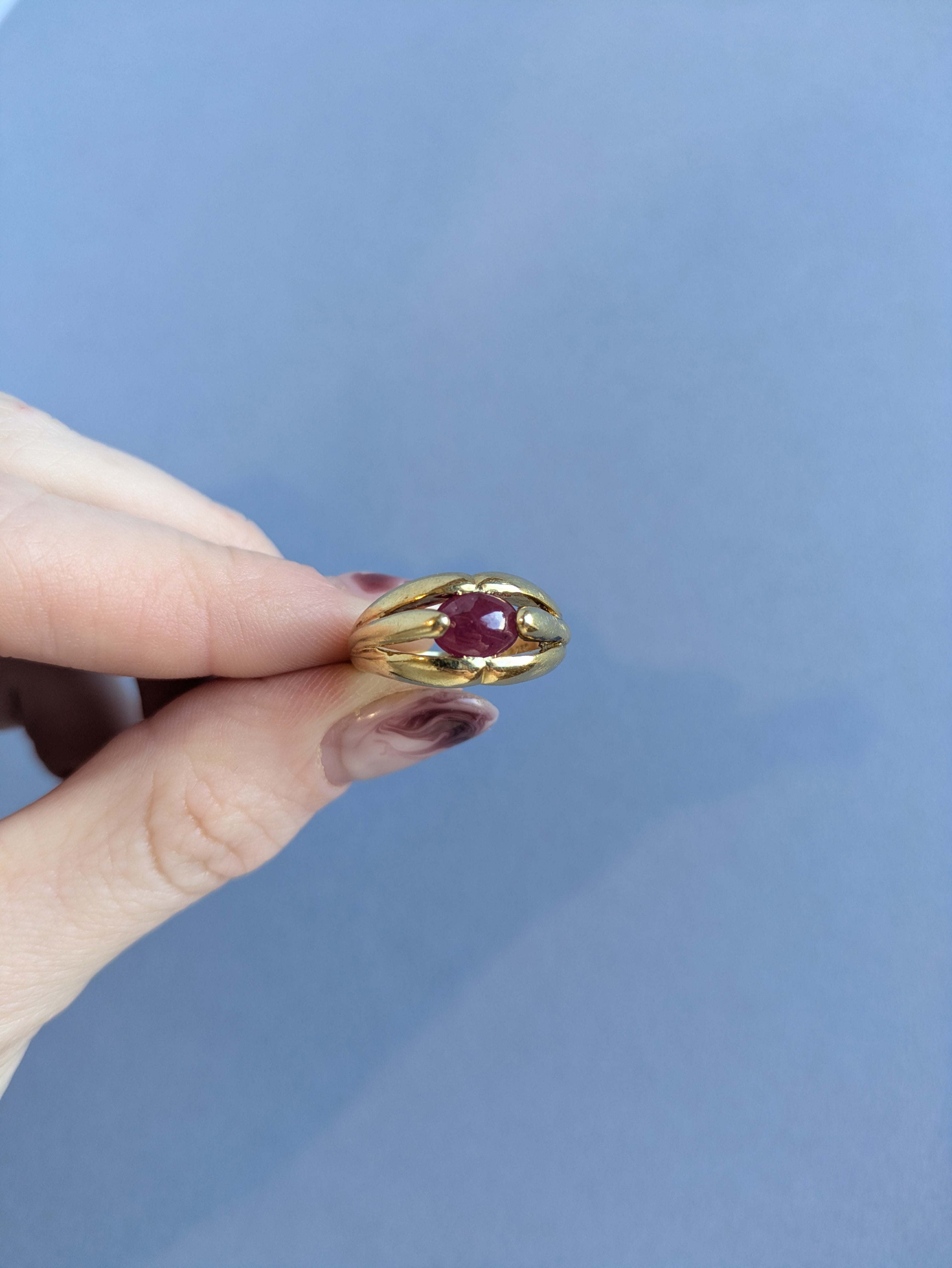 18ct Gold Ruby Ring