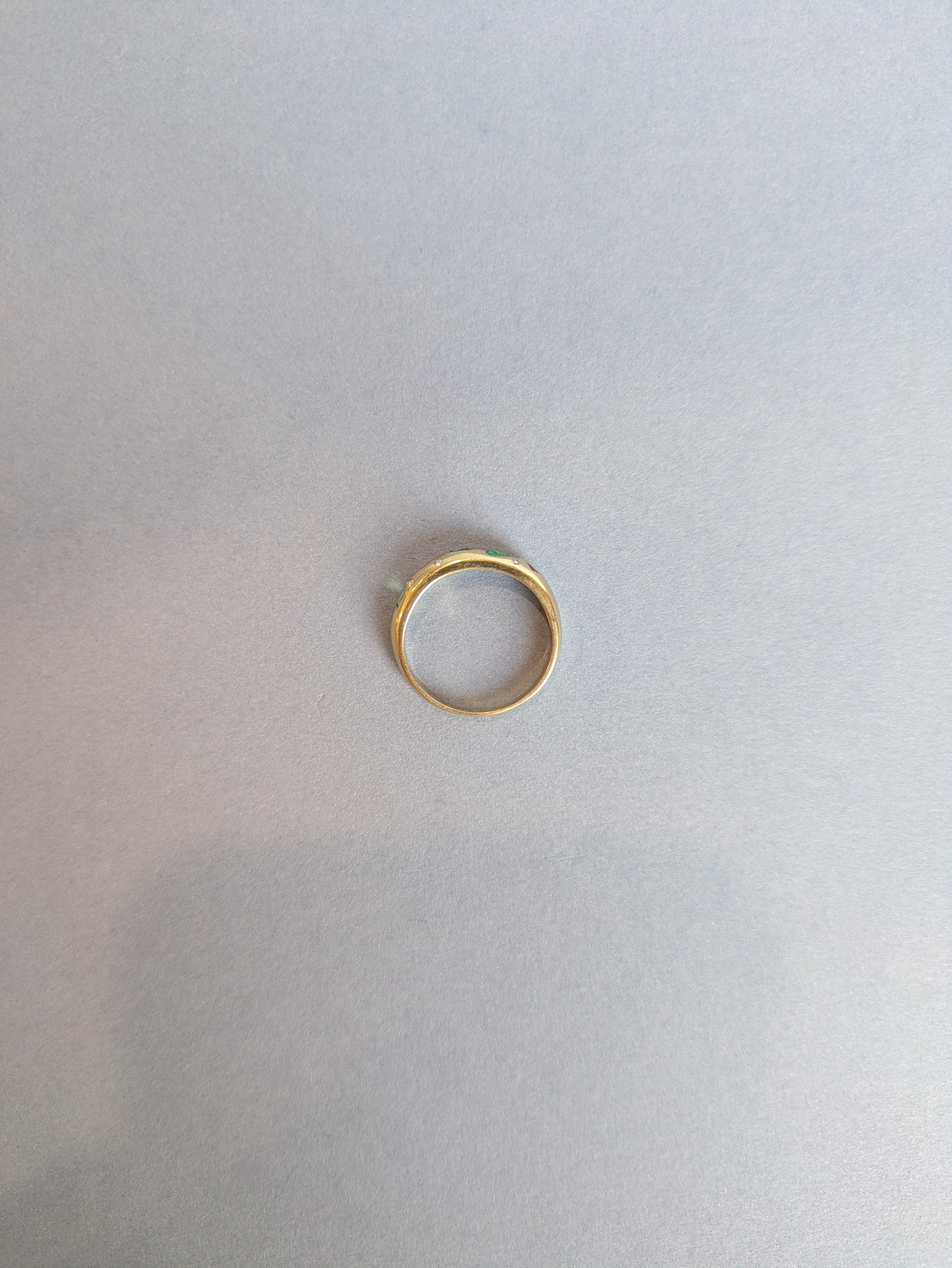 Ruby, Emerald, Sapphire, Ring