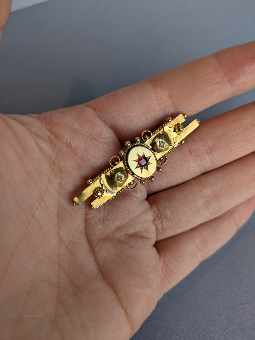 Victorian Era Bar Brooch