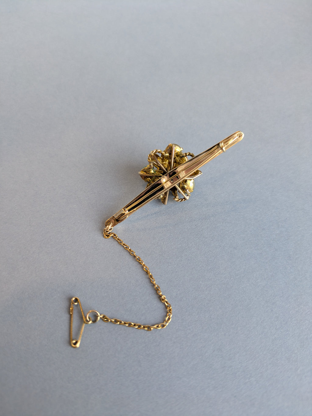Jade Bar Brooch