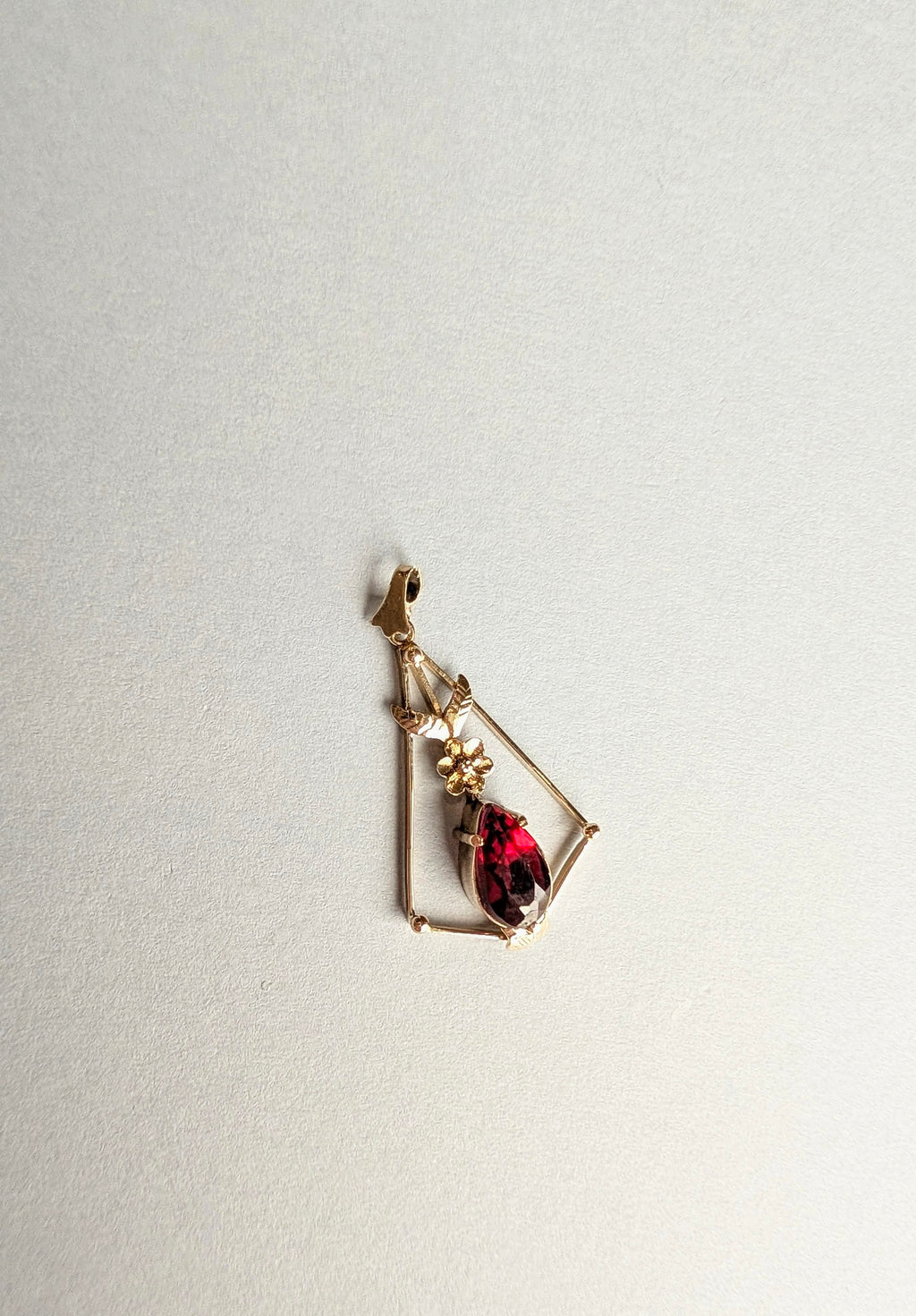 Ruby Colour Pendant
