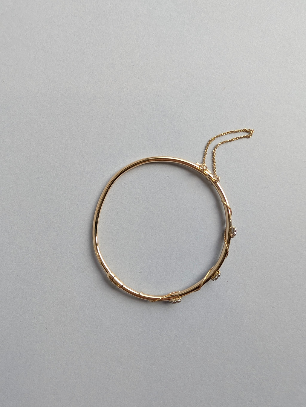 Ruby and Diamond Bangle