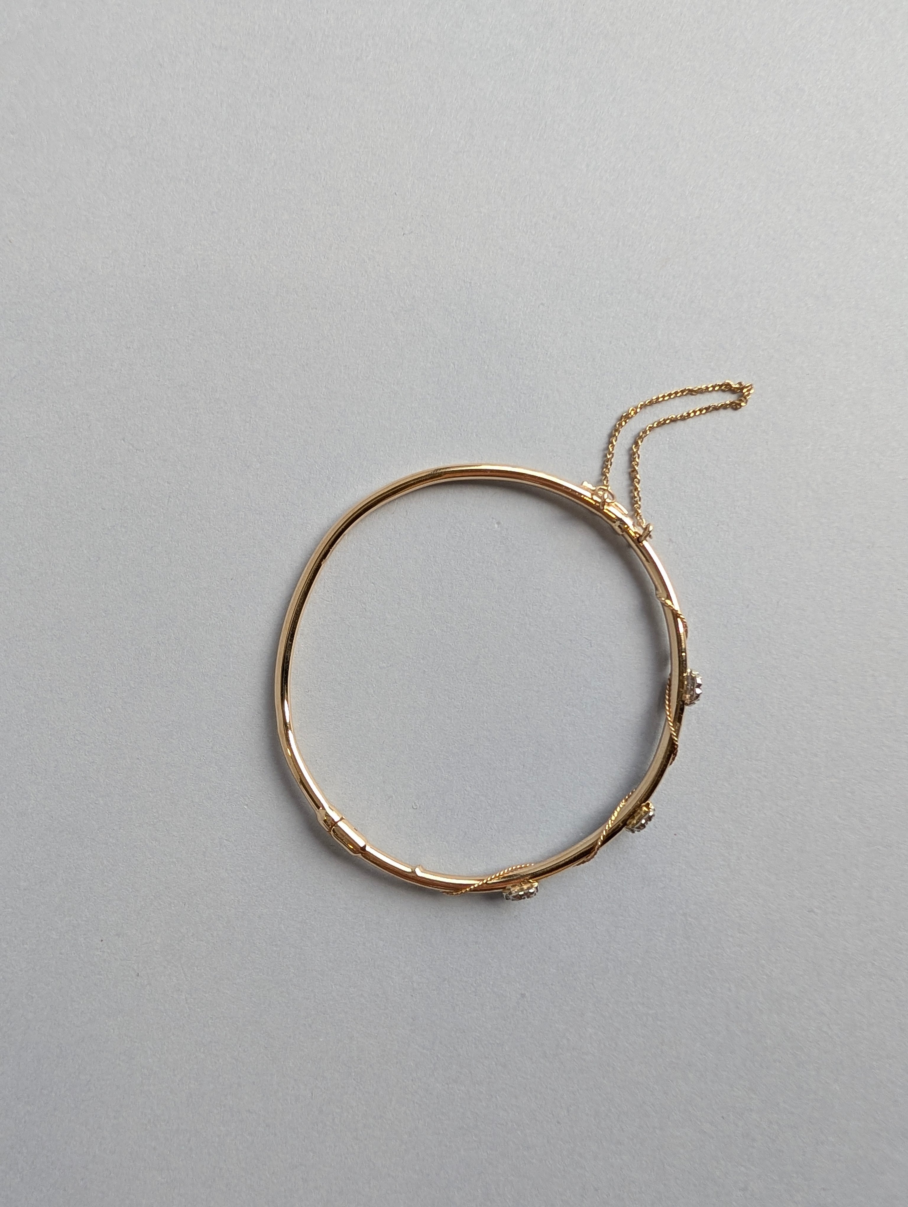 Ruby and Diamond Bangle