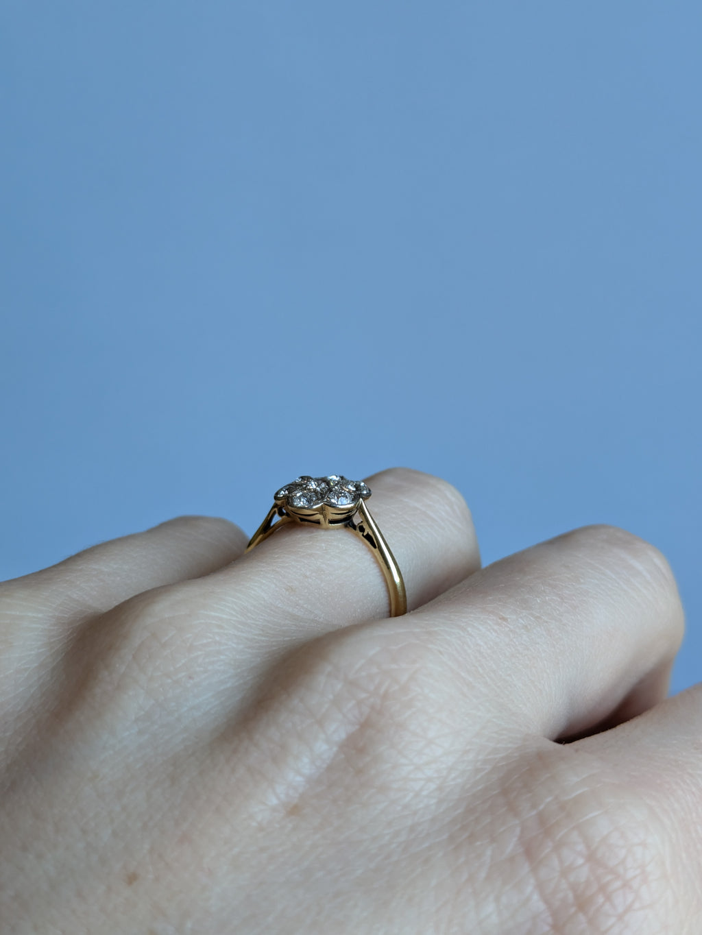 Edwardian Flower Ring