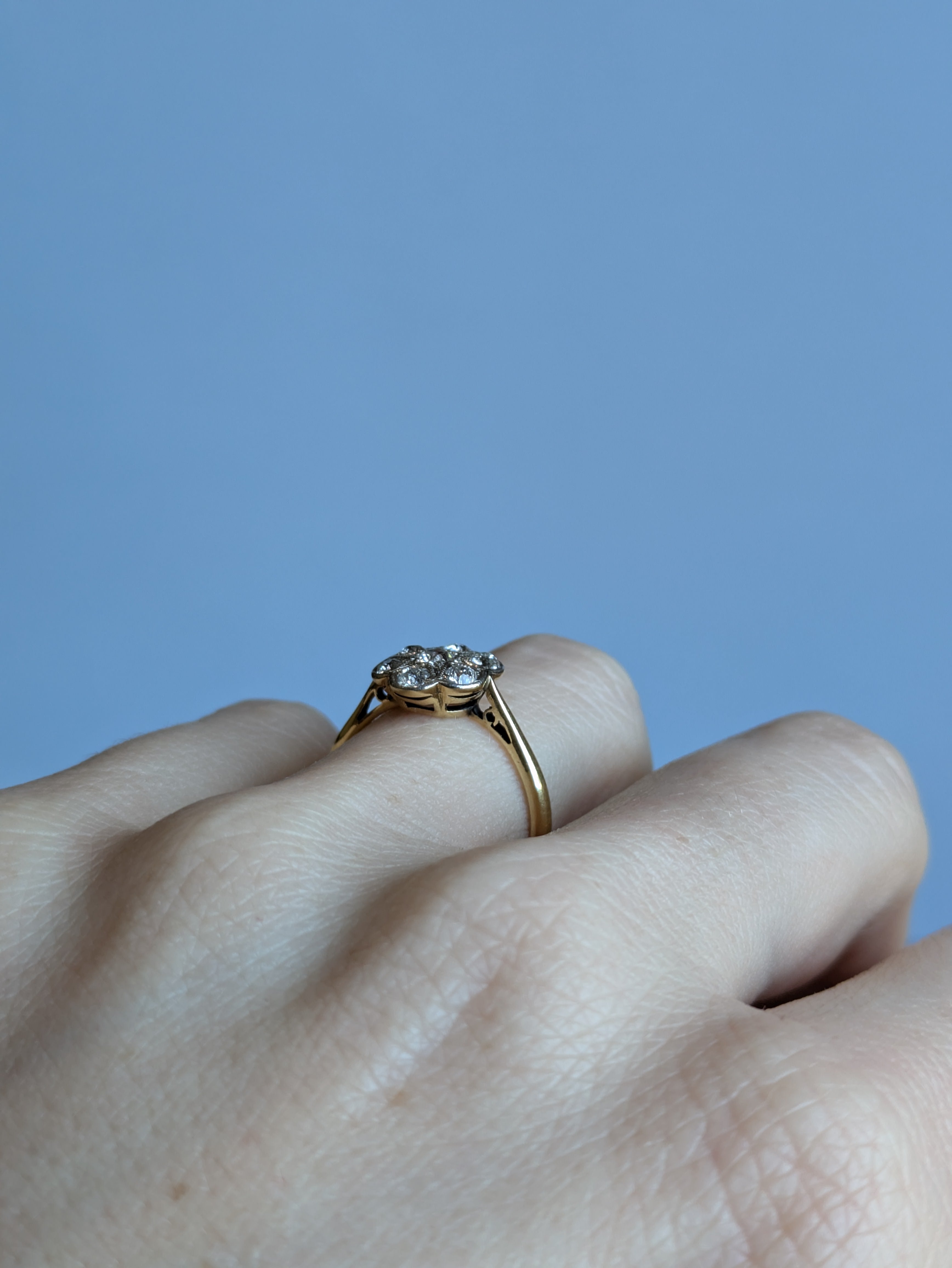 Edwardian Flower Ring