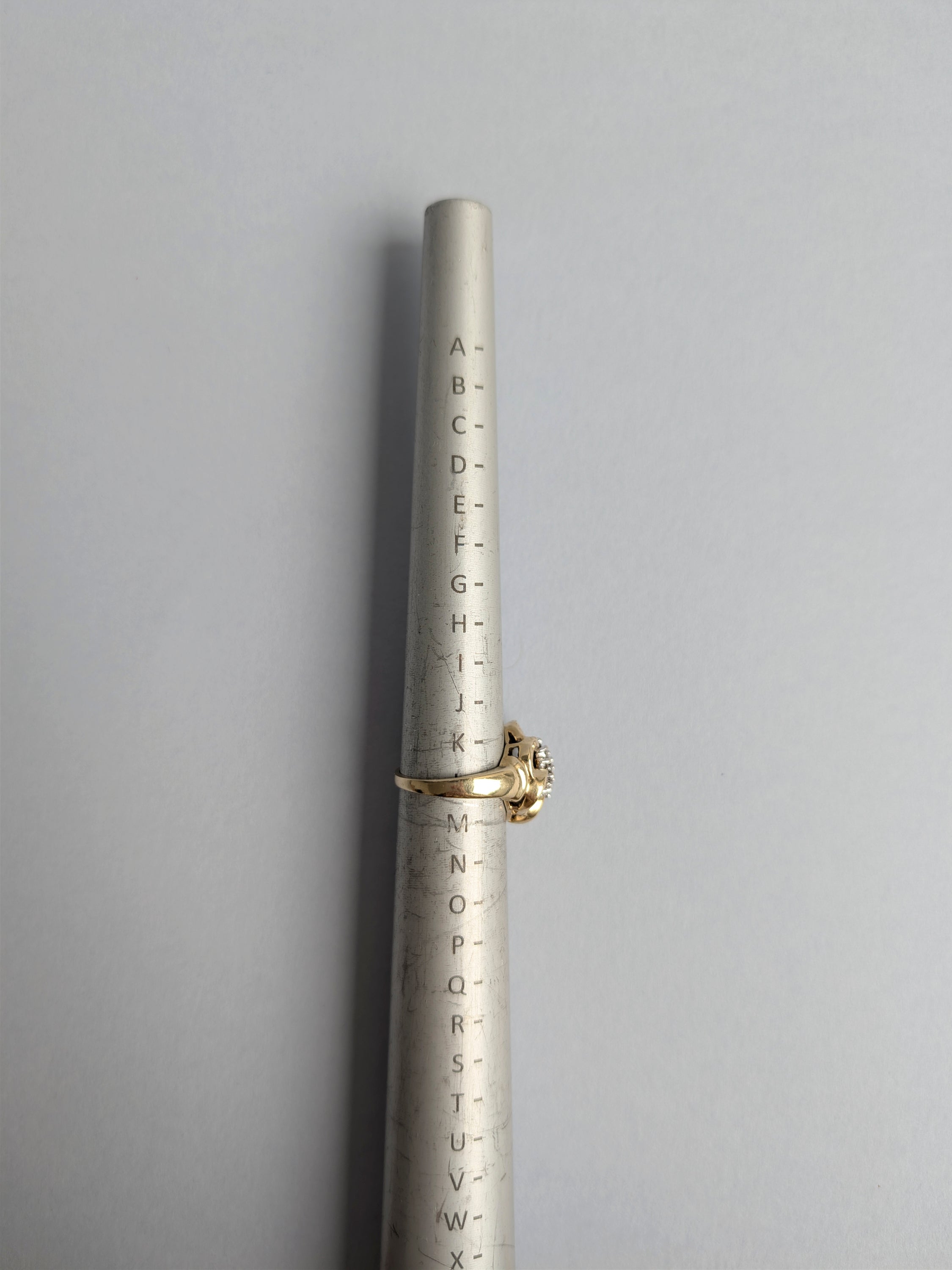 Diamond Chunky Gold Flower Ring