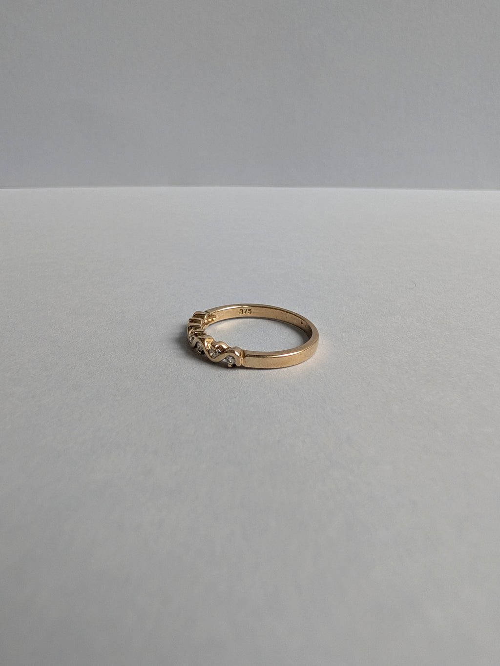 Diamond Wave Ring