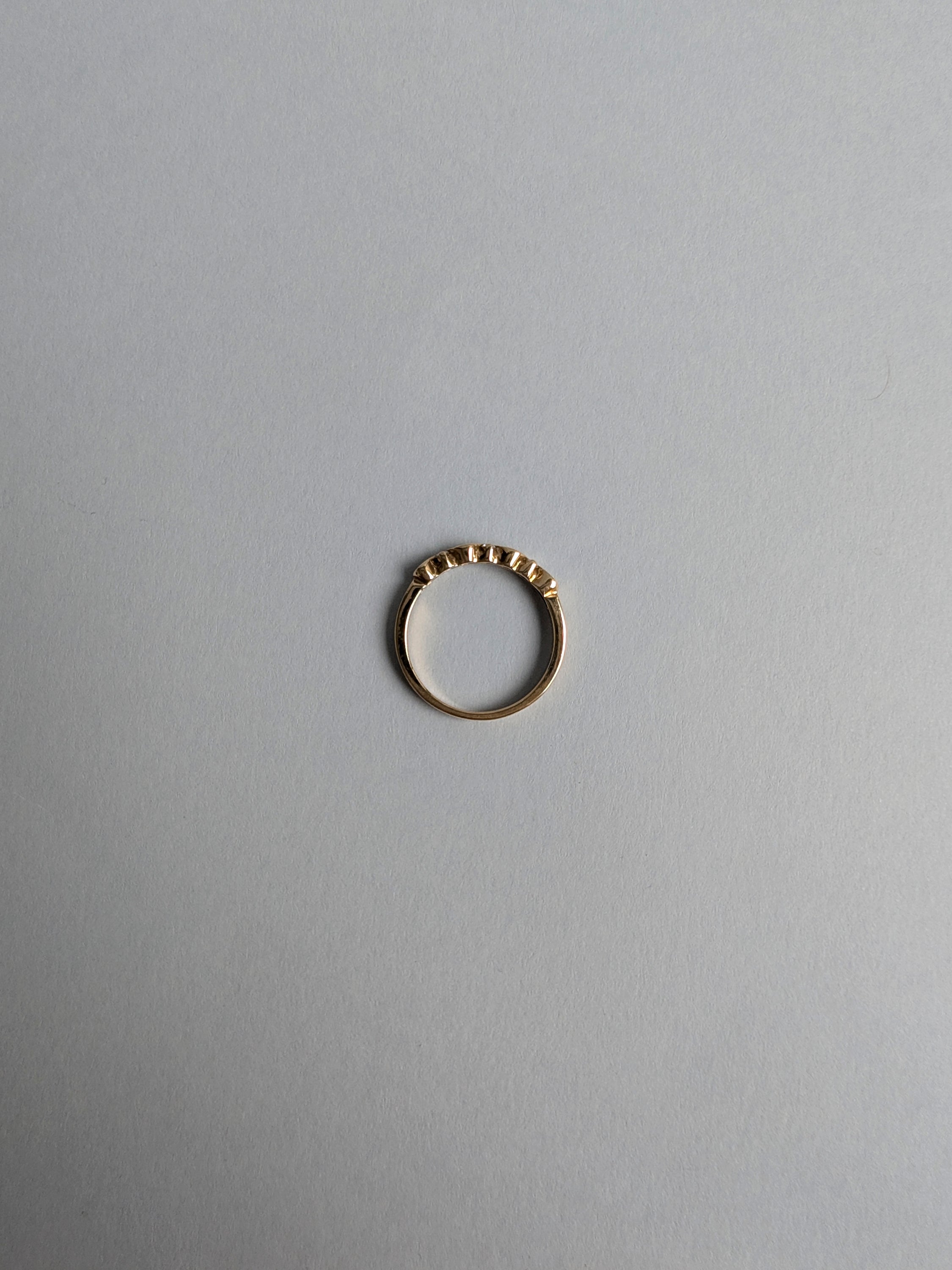 Diamond Wave Ring