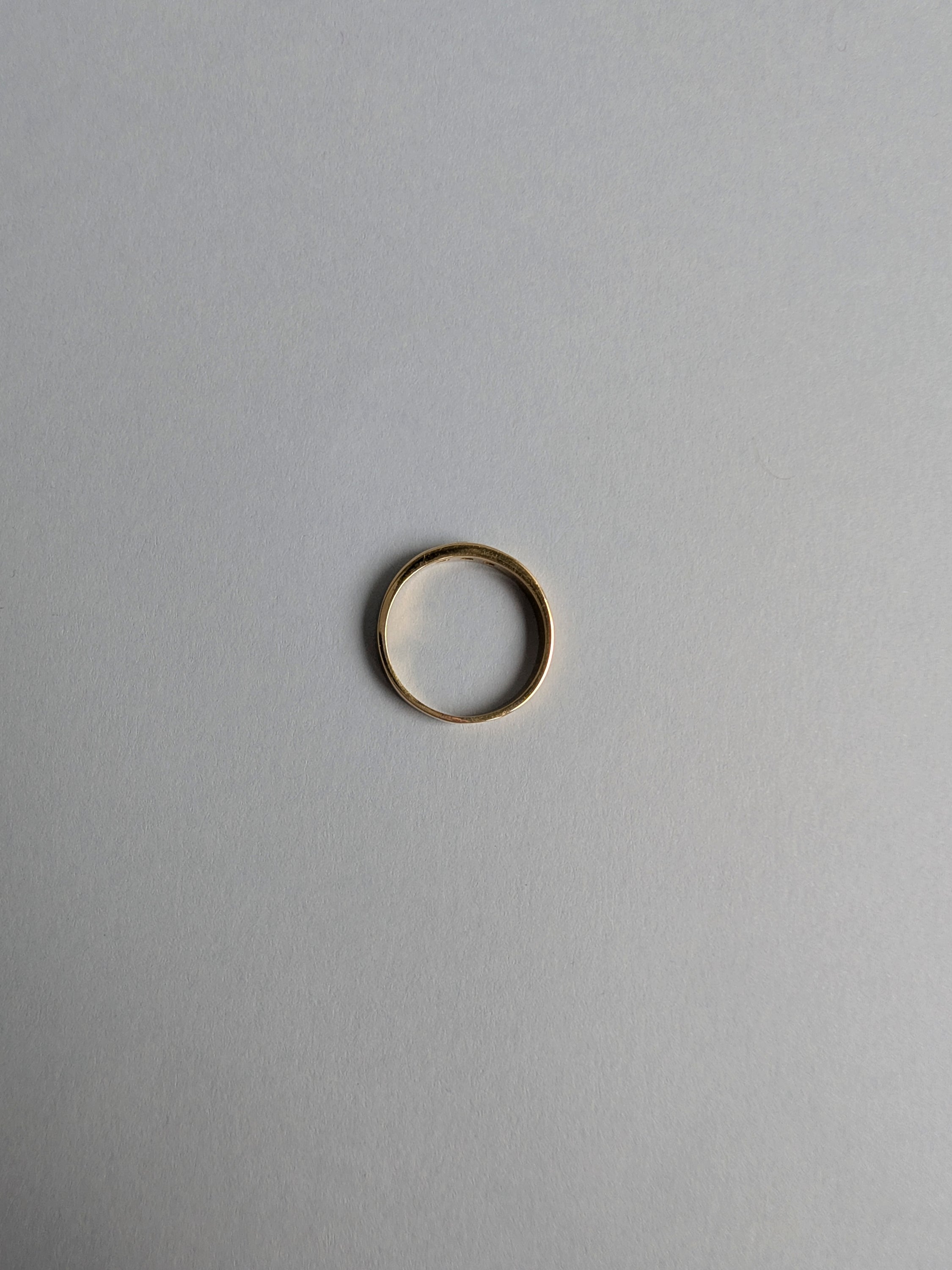 18ct Baguette Diamond Channel Band