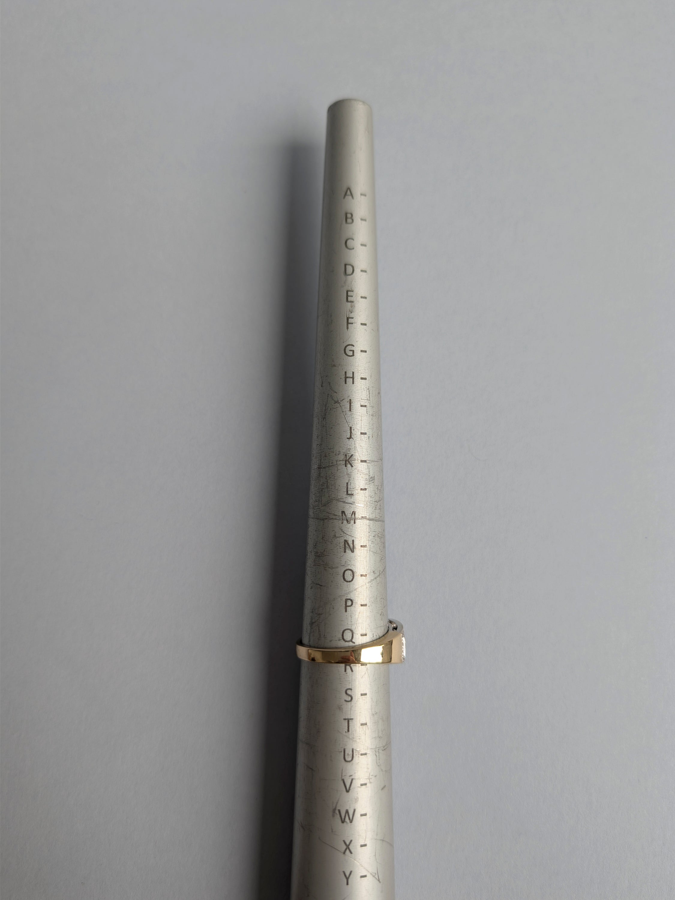Wide Diamond Floral Band