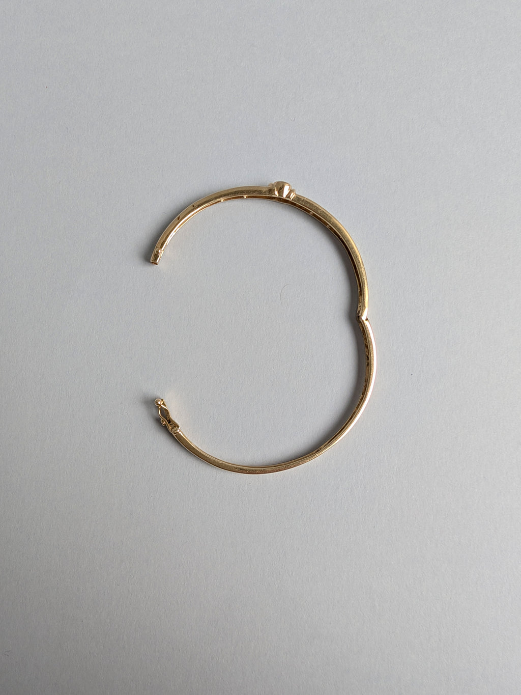 Diamond Hinged Bangle