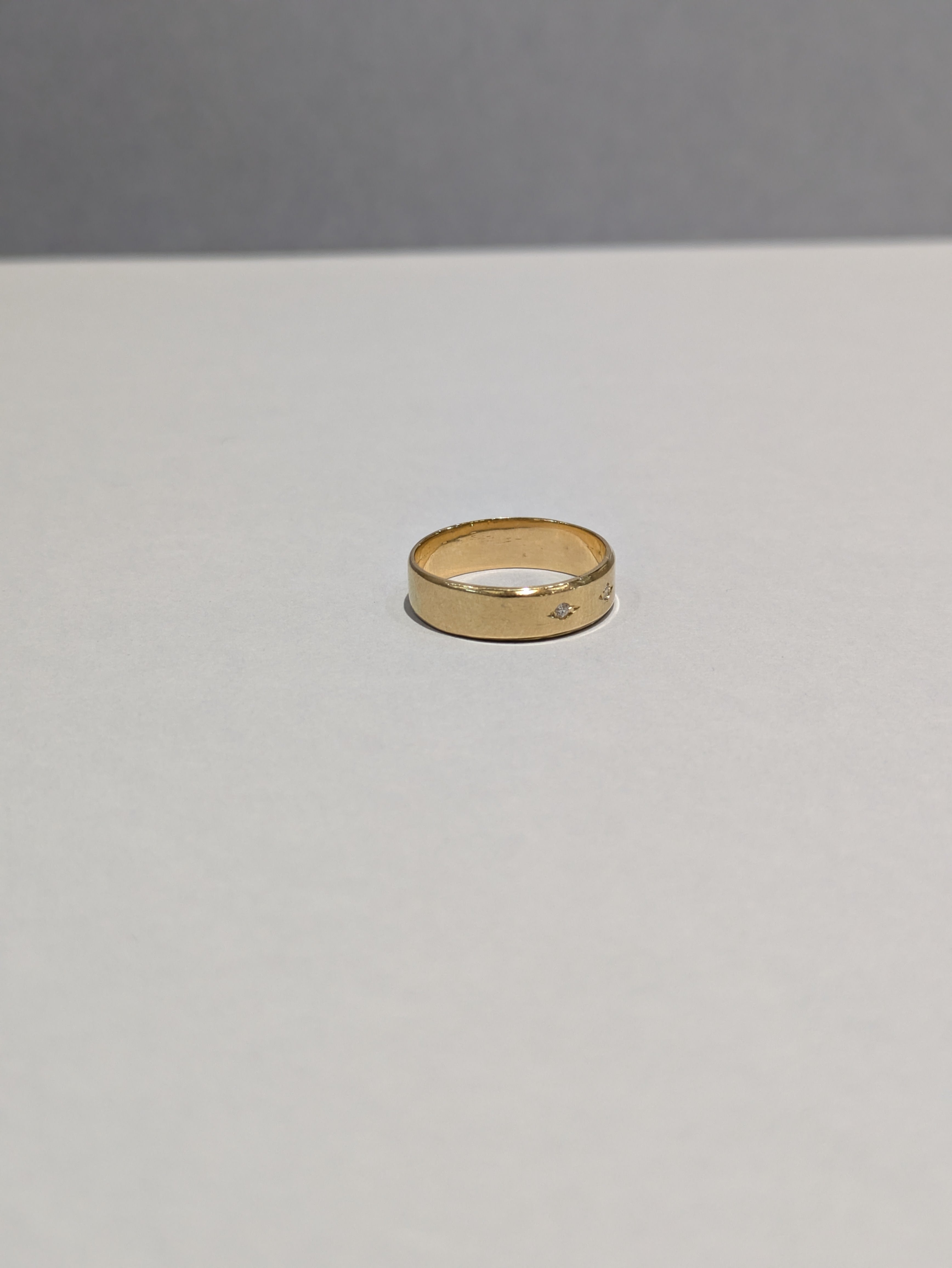 18ct Lozenge Shape Trio of Diamonds