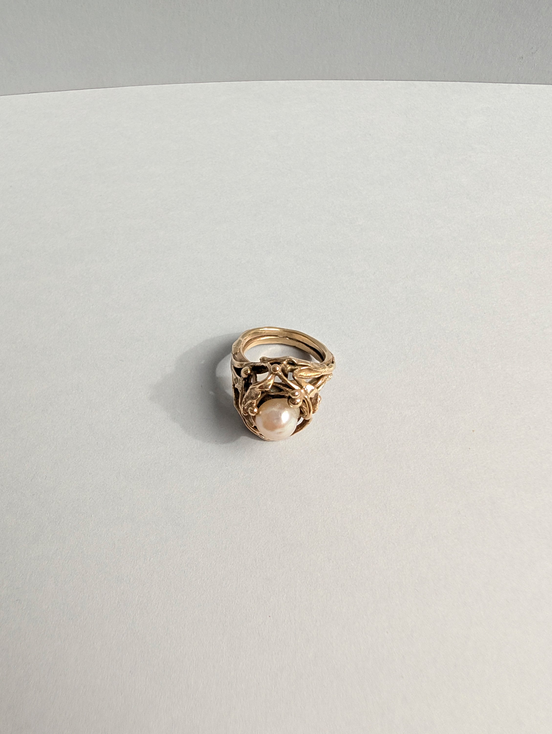 Baroque Pearl Ring
