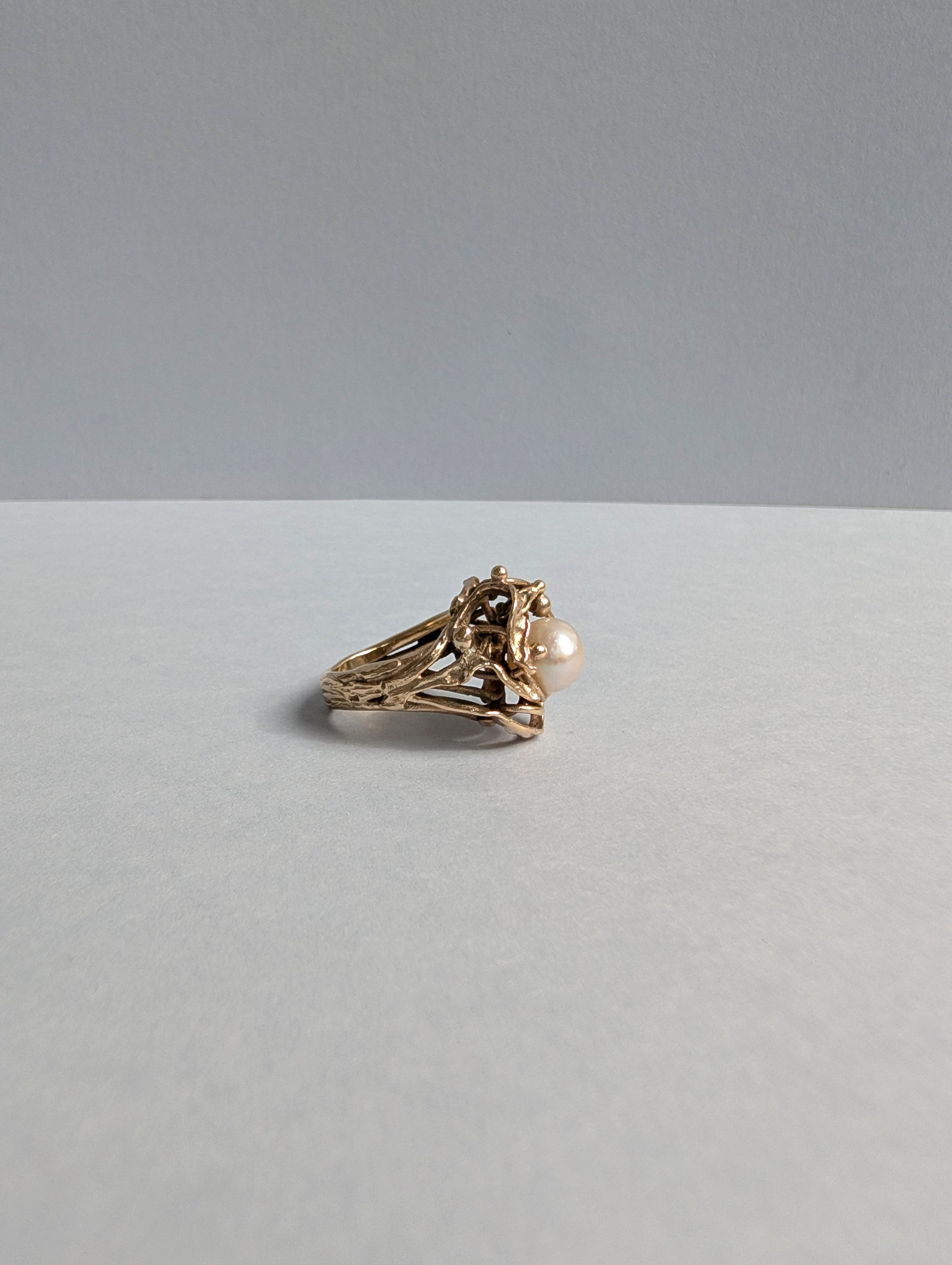 Baroque Pearl Ring