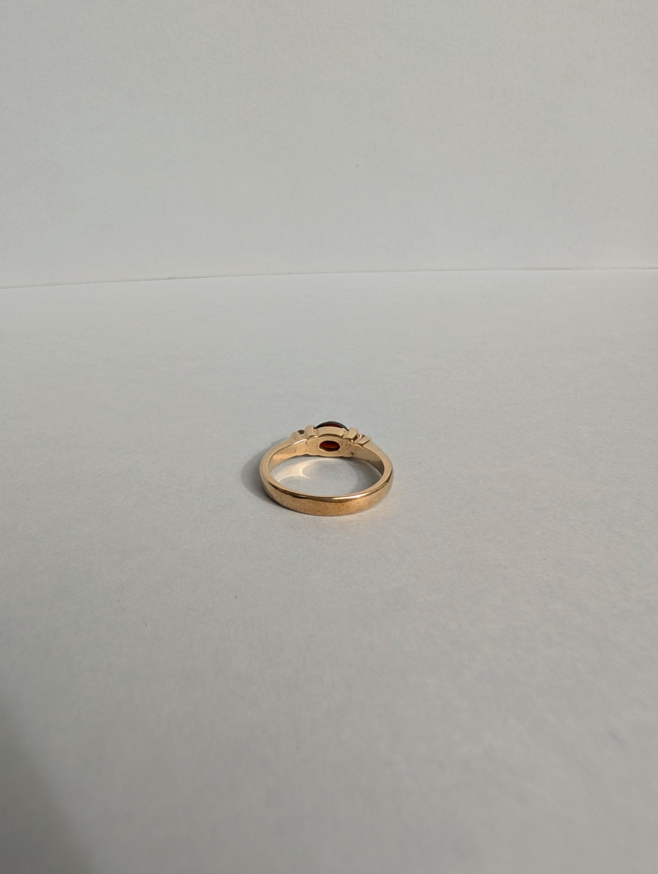 Garnet and Diamond Ring