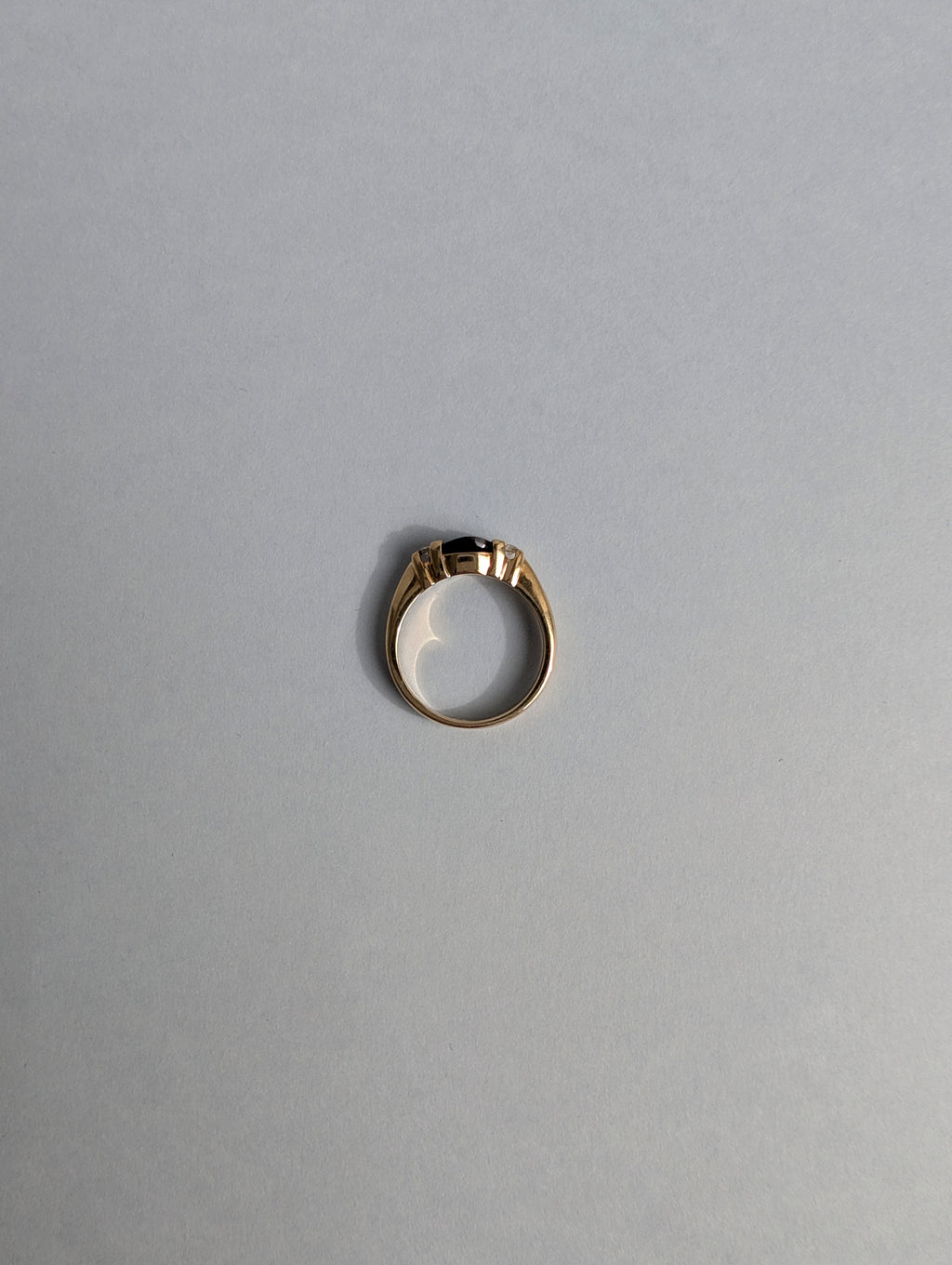 Garnet and Diamond Ring