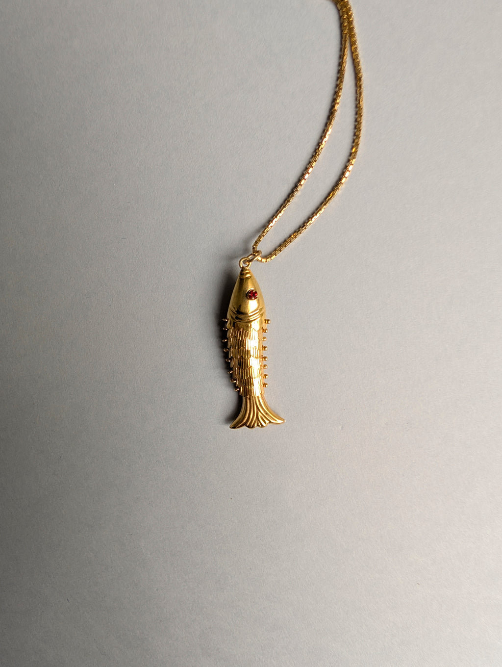 14ct Moving Fish Charm