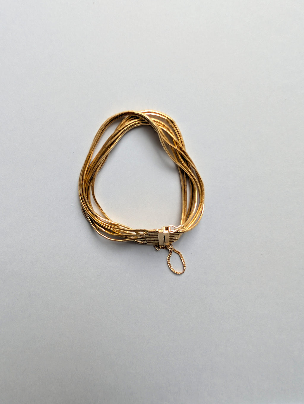 18ct Multistrand Gold Bracelet