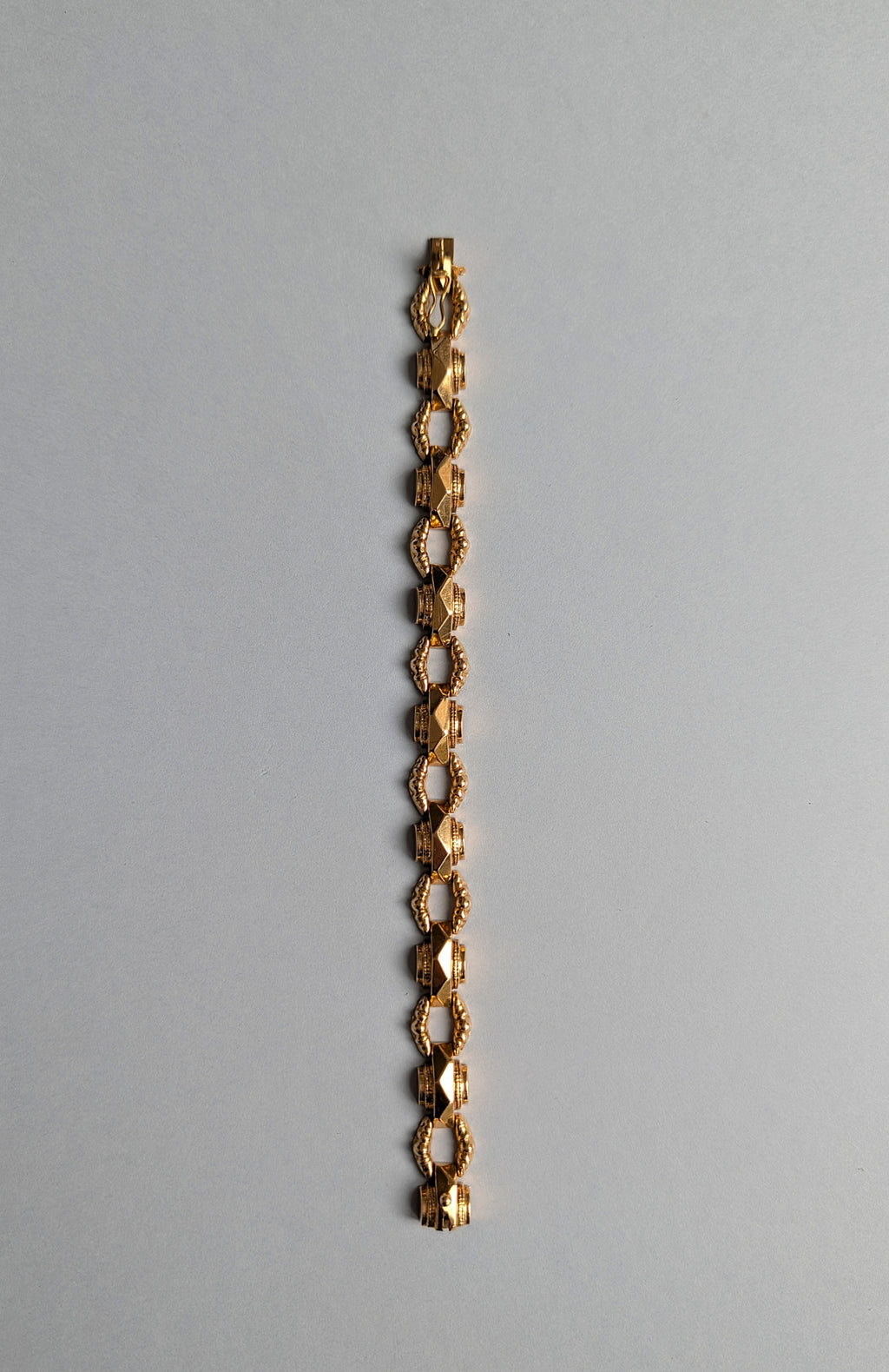 18ct Mid Century Tank Bracelet