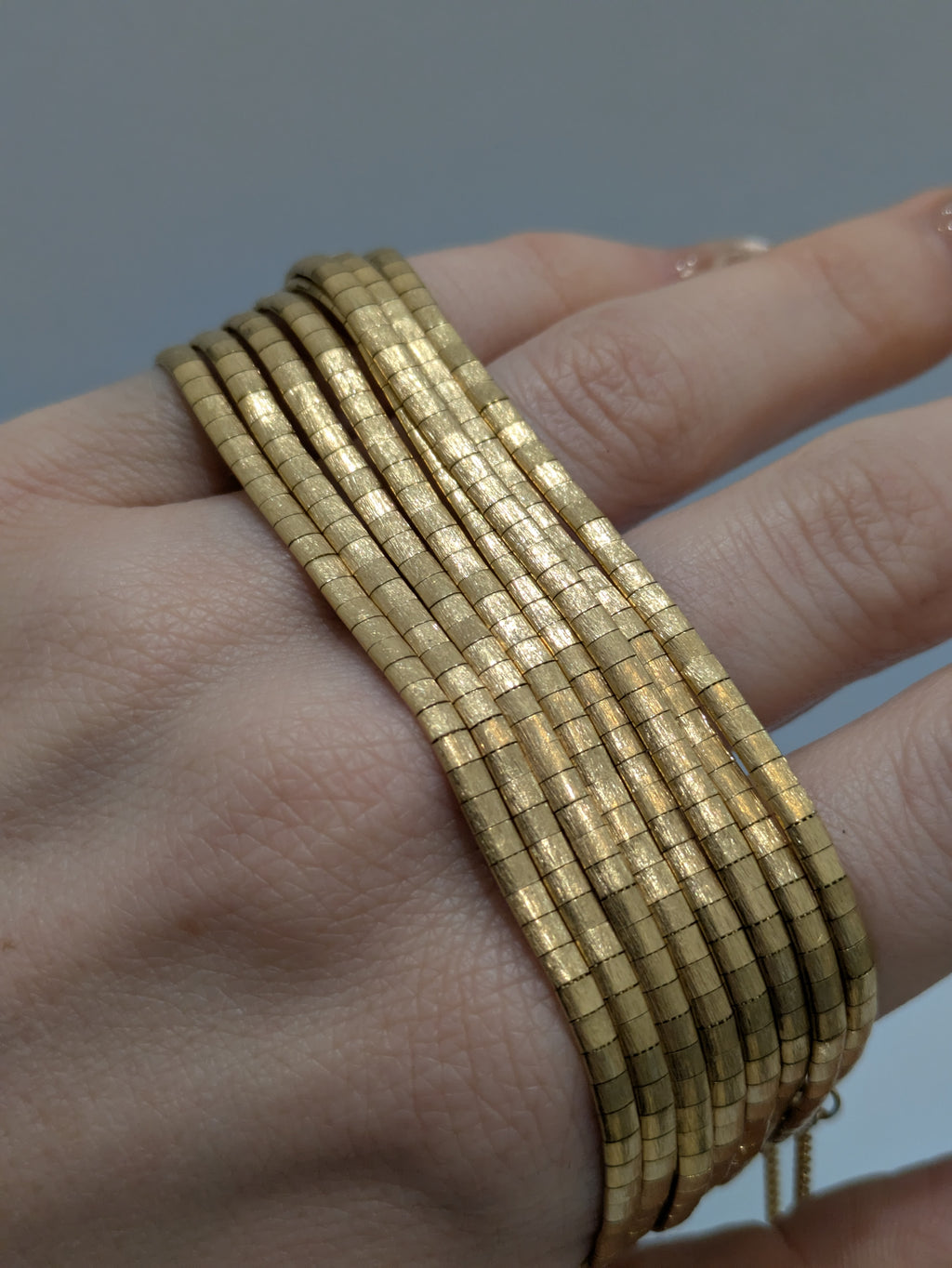 18ct Multistrand Gold Bracelet