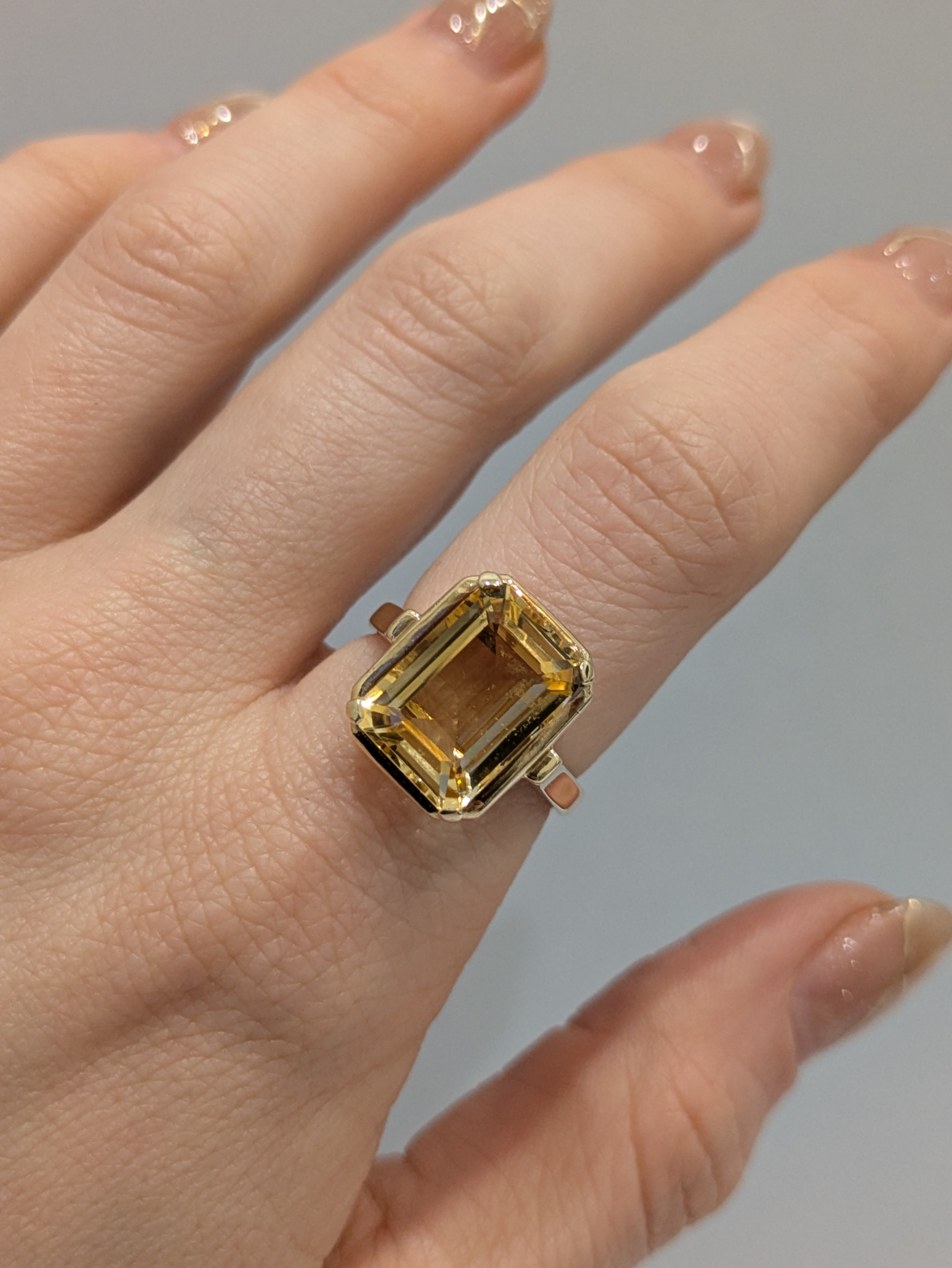 Citrine Ring
