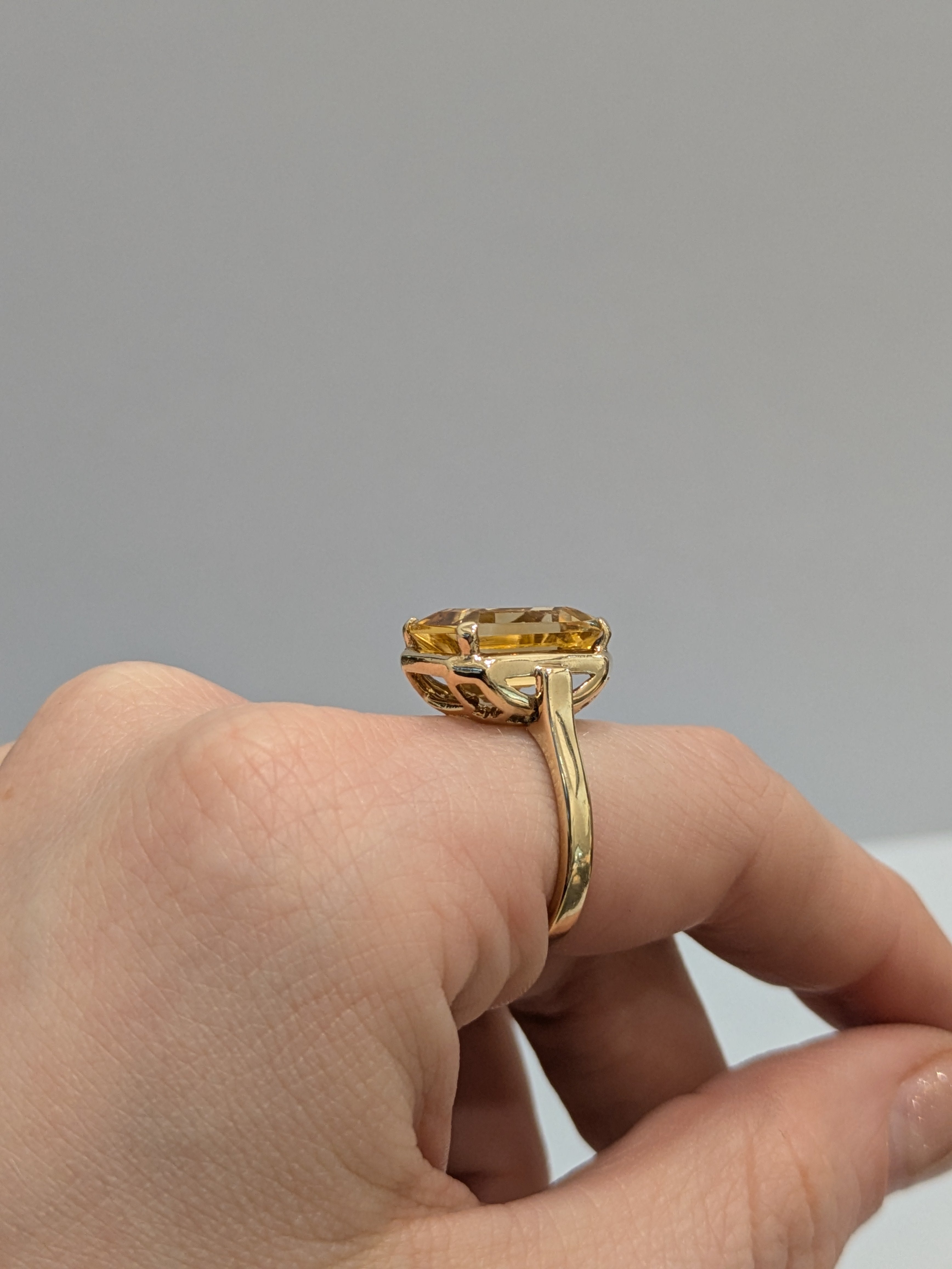 Citrine Ring