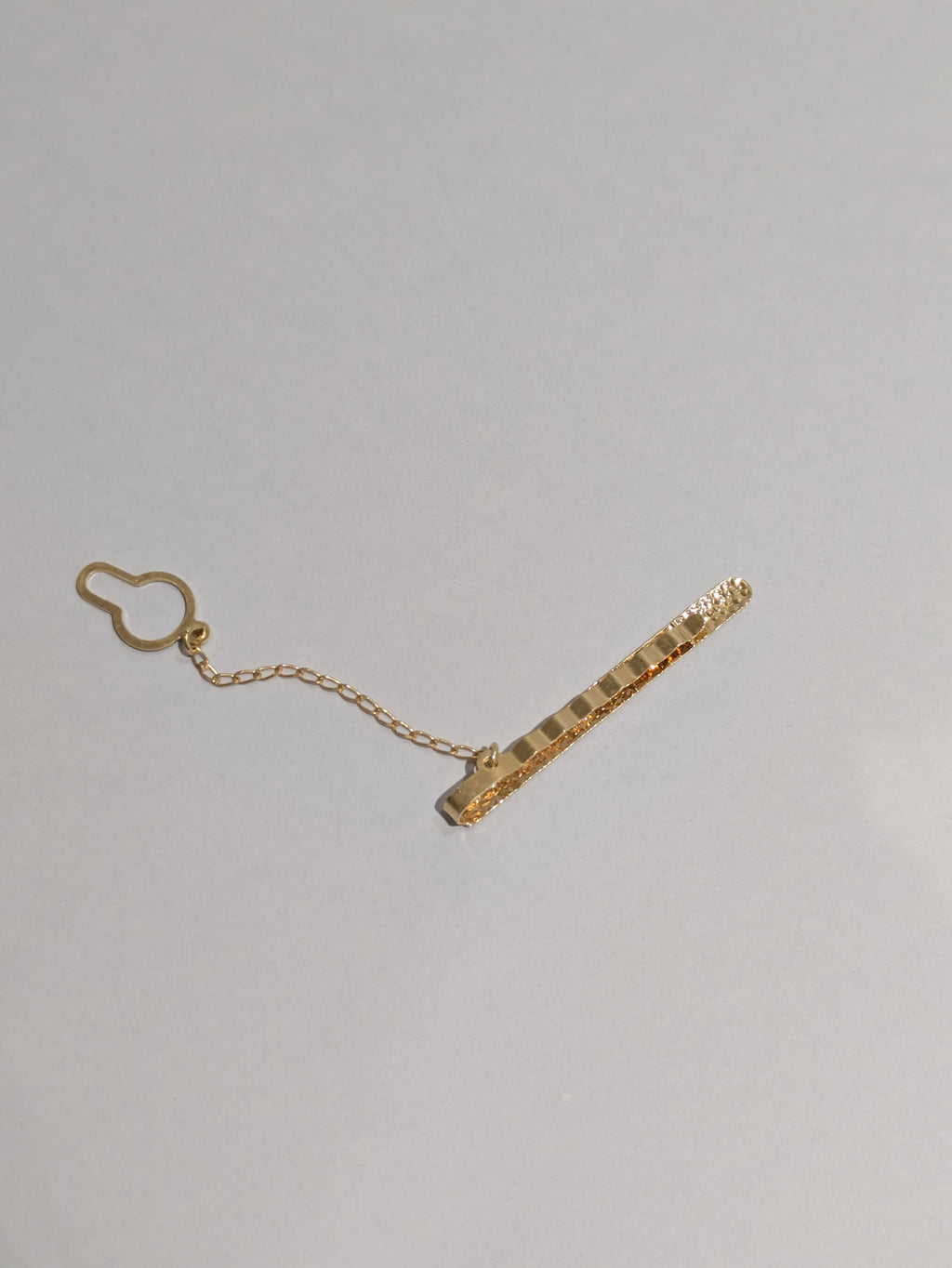 Engraved Gold Tie Pin